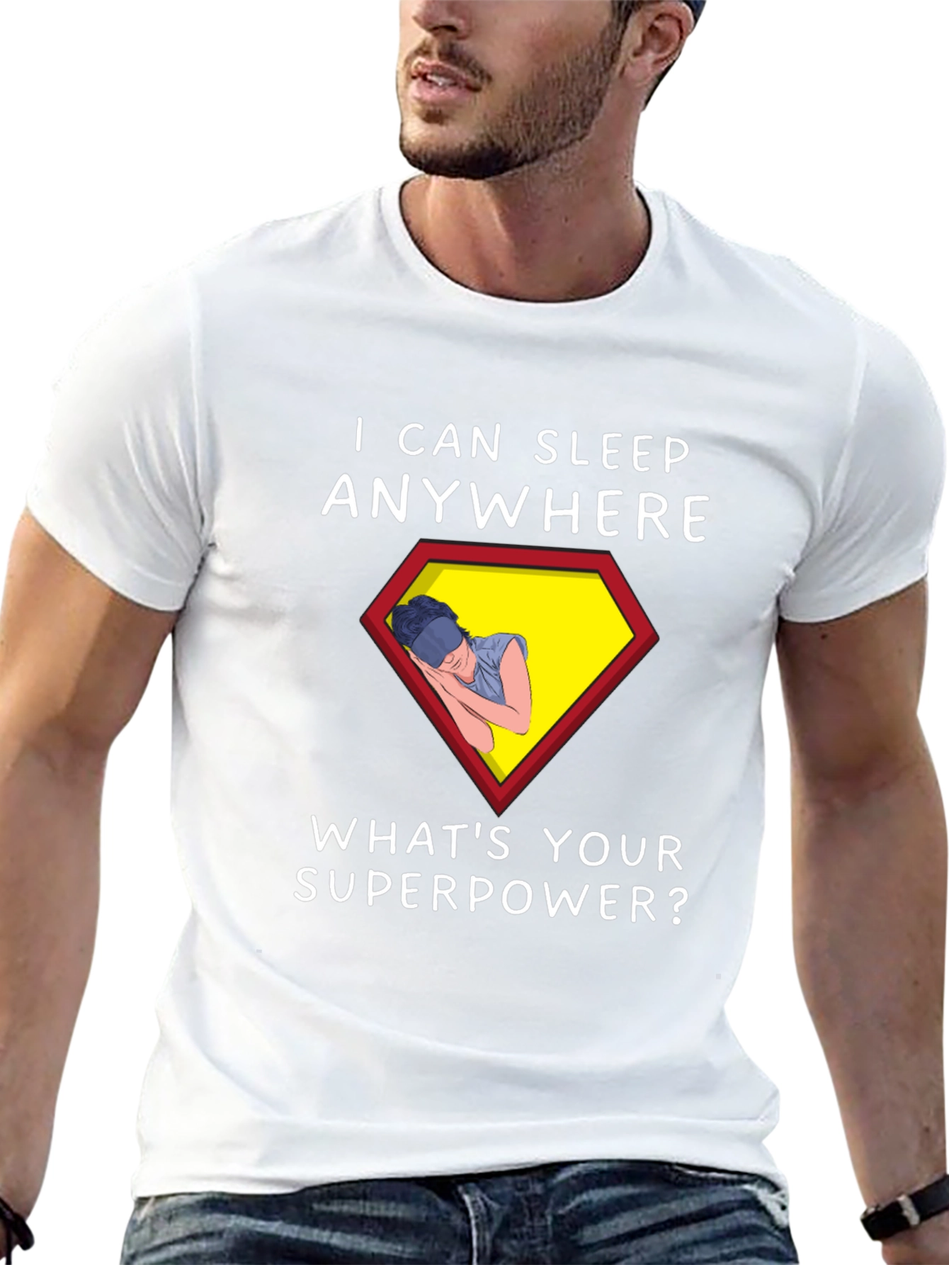Sleep Anywhere Superpower T-Shirt