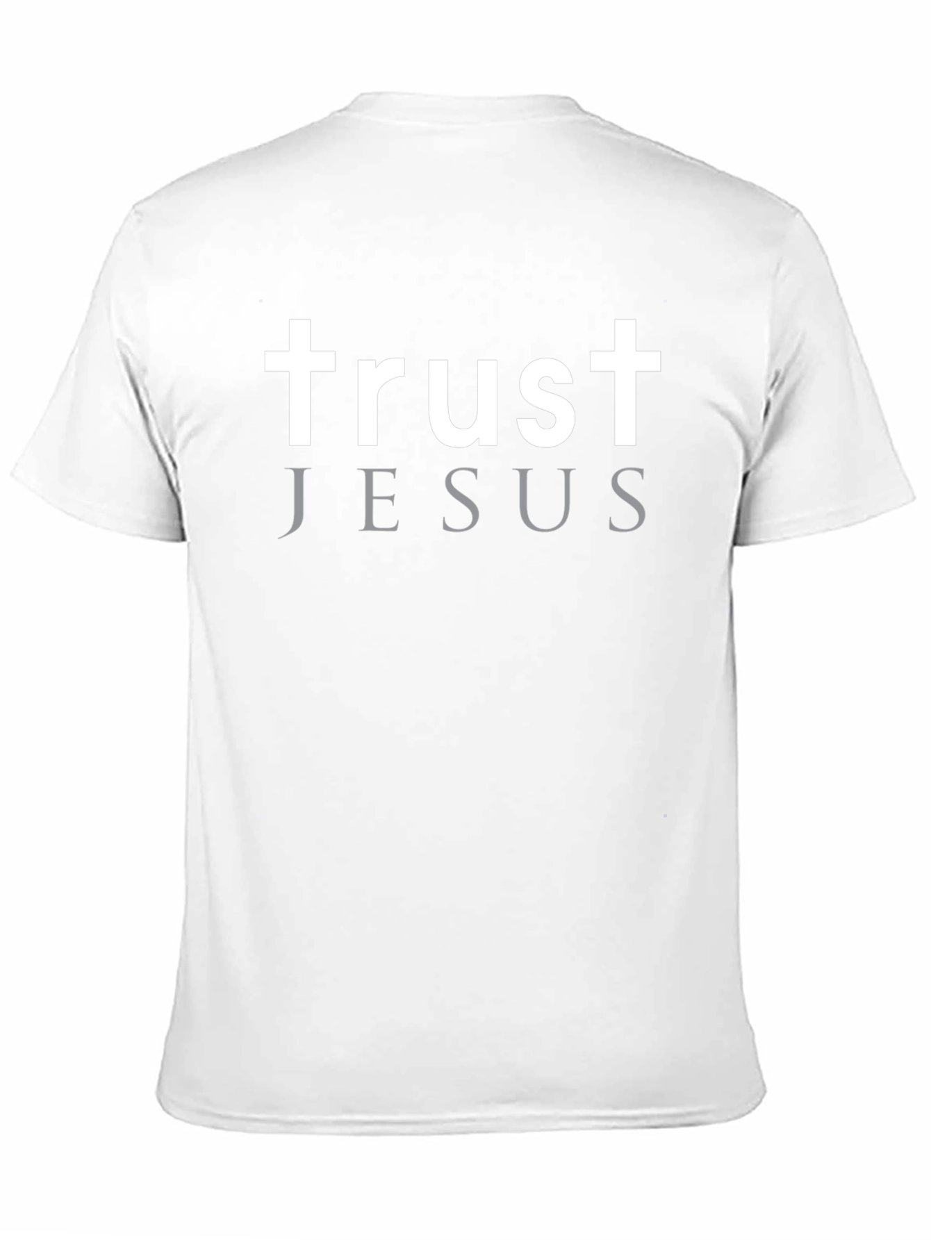 Trust Jesus Graphic T-Shirt - Black
