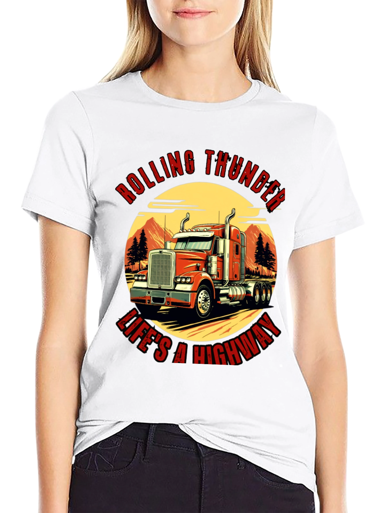Rolling Thunder Trucker T-Shirt