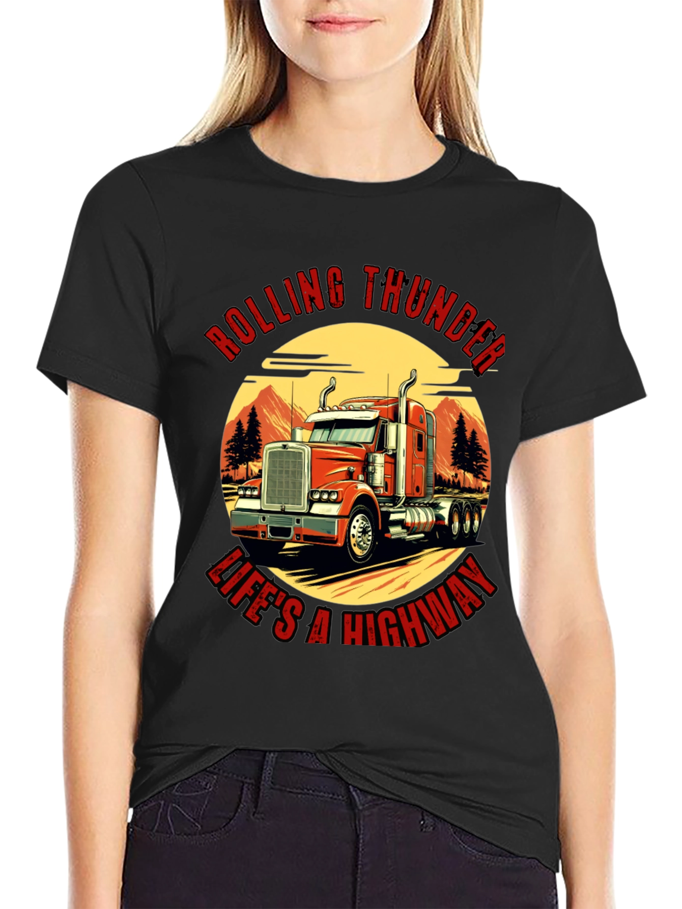Rolling Thunder Trucker T-Shirt