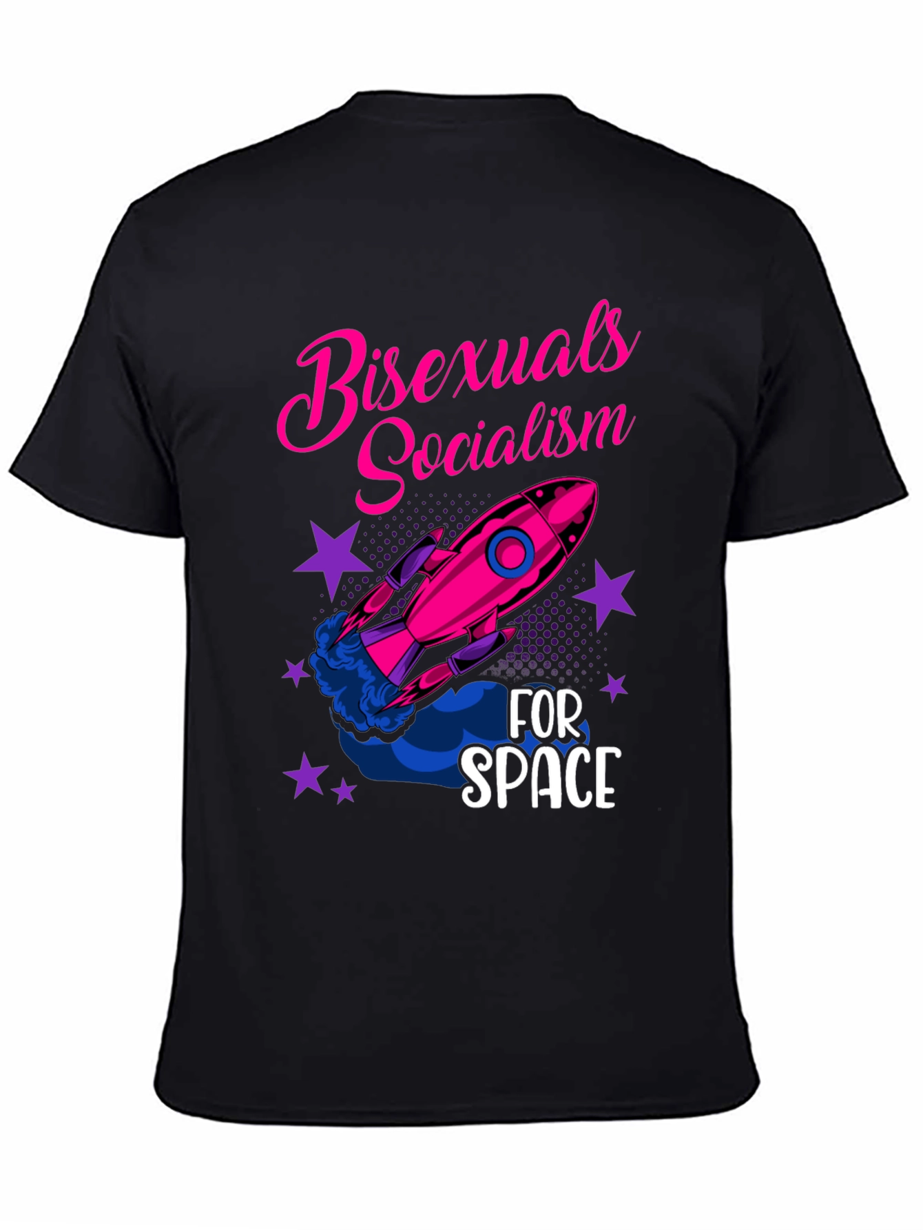 Bisexuals Socialism for Space Graphic Tee