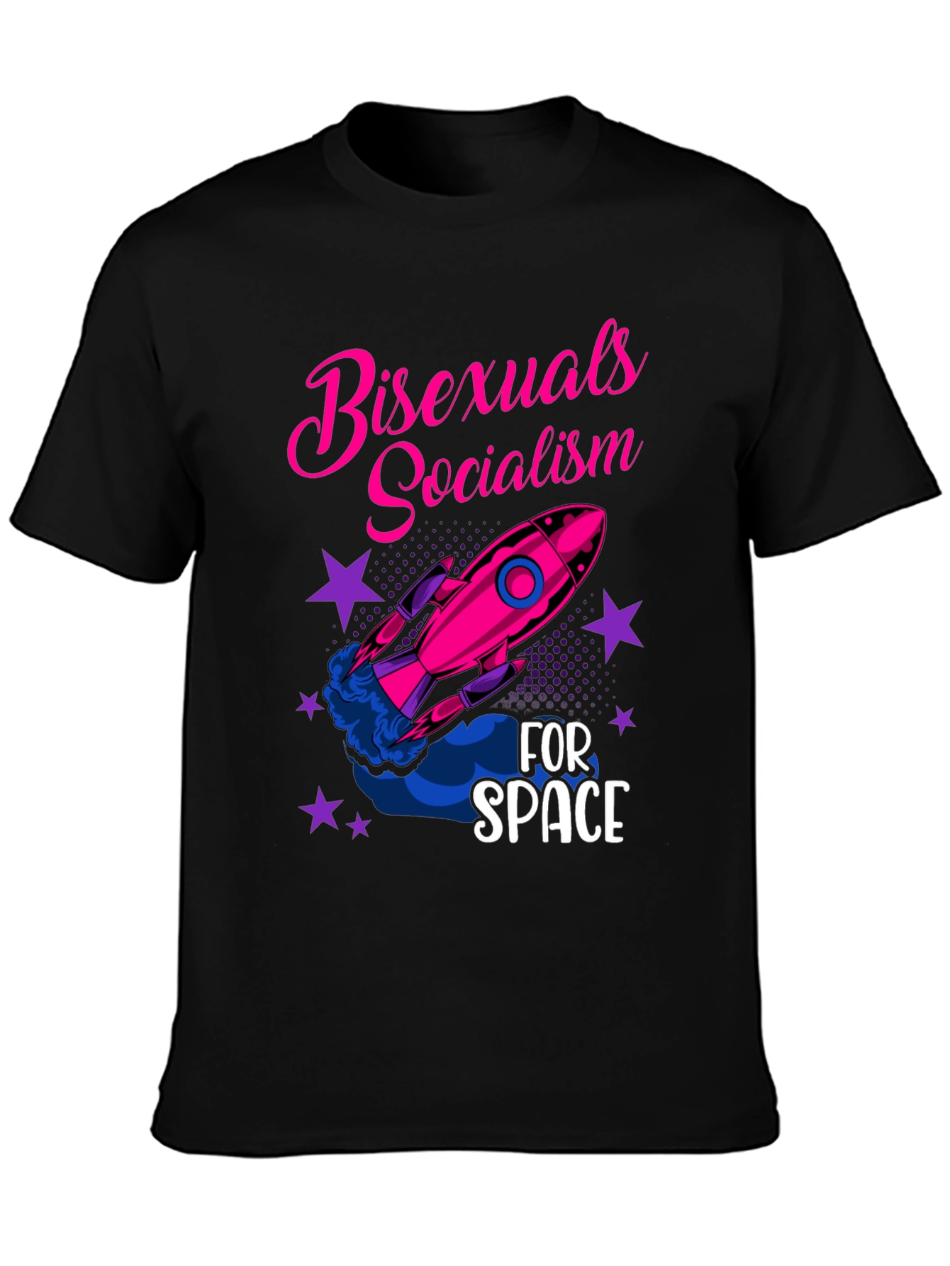 Bisexuals Socialism for Space Graphic Tee