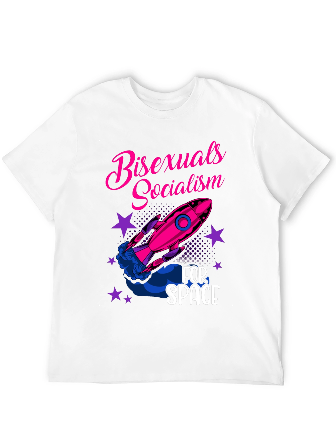 Bisexuals Socialism for Space Graphic Tee
