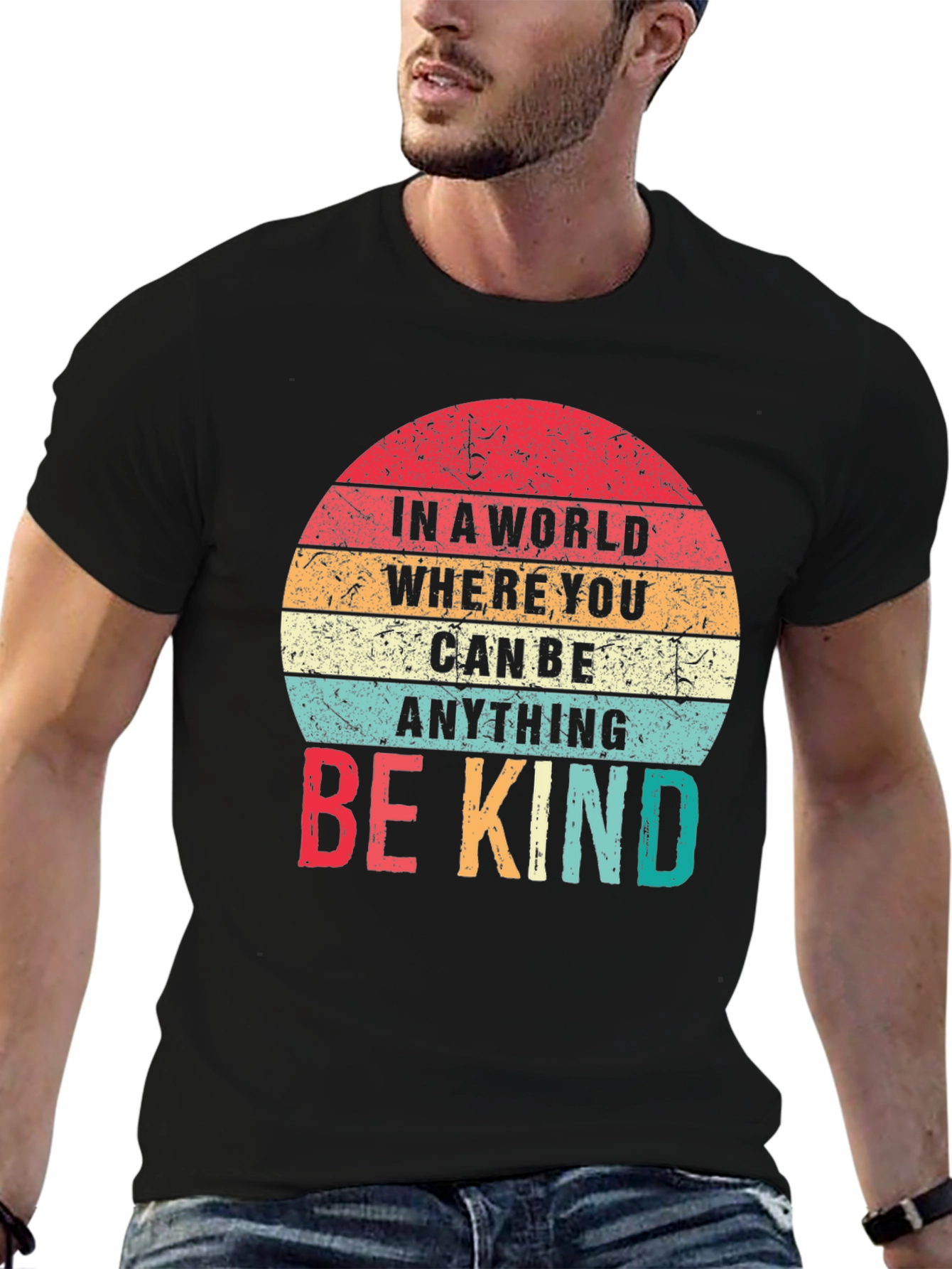 Be Kind Retro Graphic T-Shirt