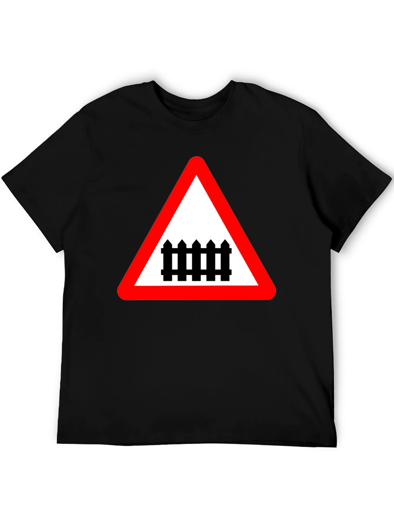Train Crossing Sign T-Shirt