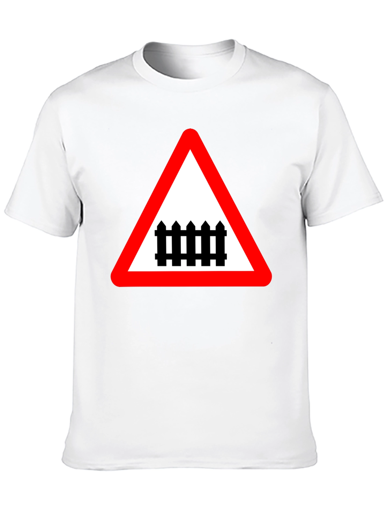 Train Crossing Sign T-Shirt