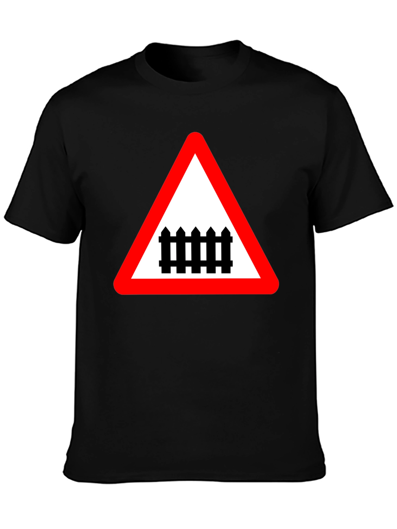 Train Crossing Sign T-Shirt