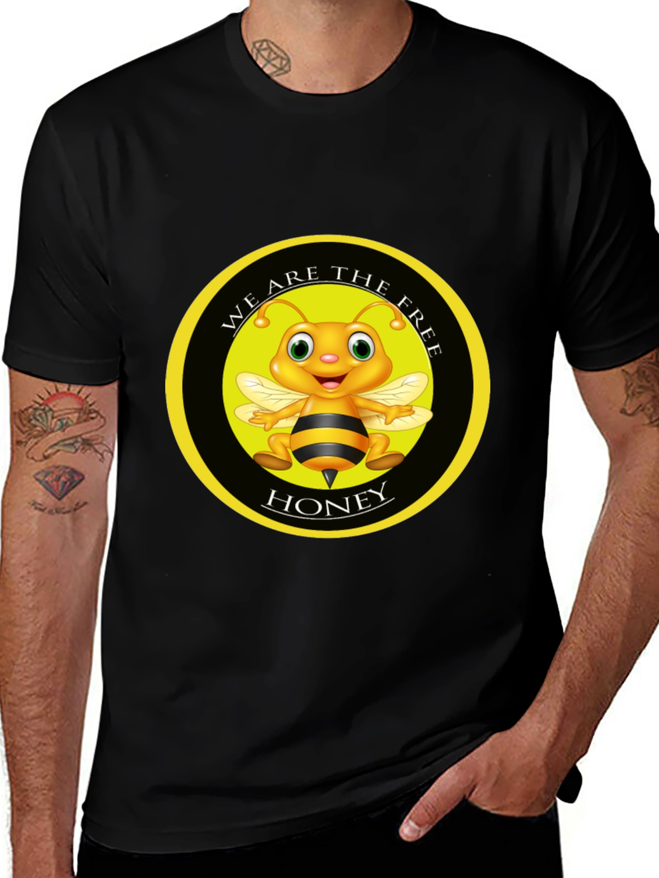 Bee Kind T-Shirt - Free Honey