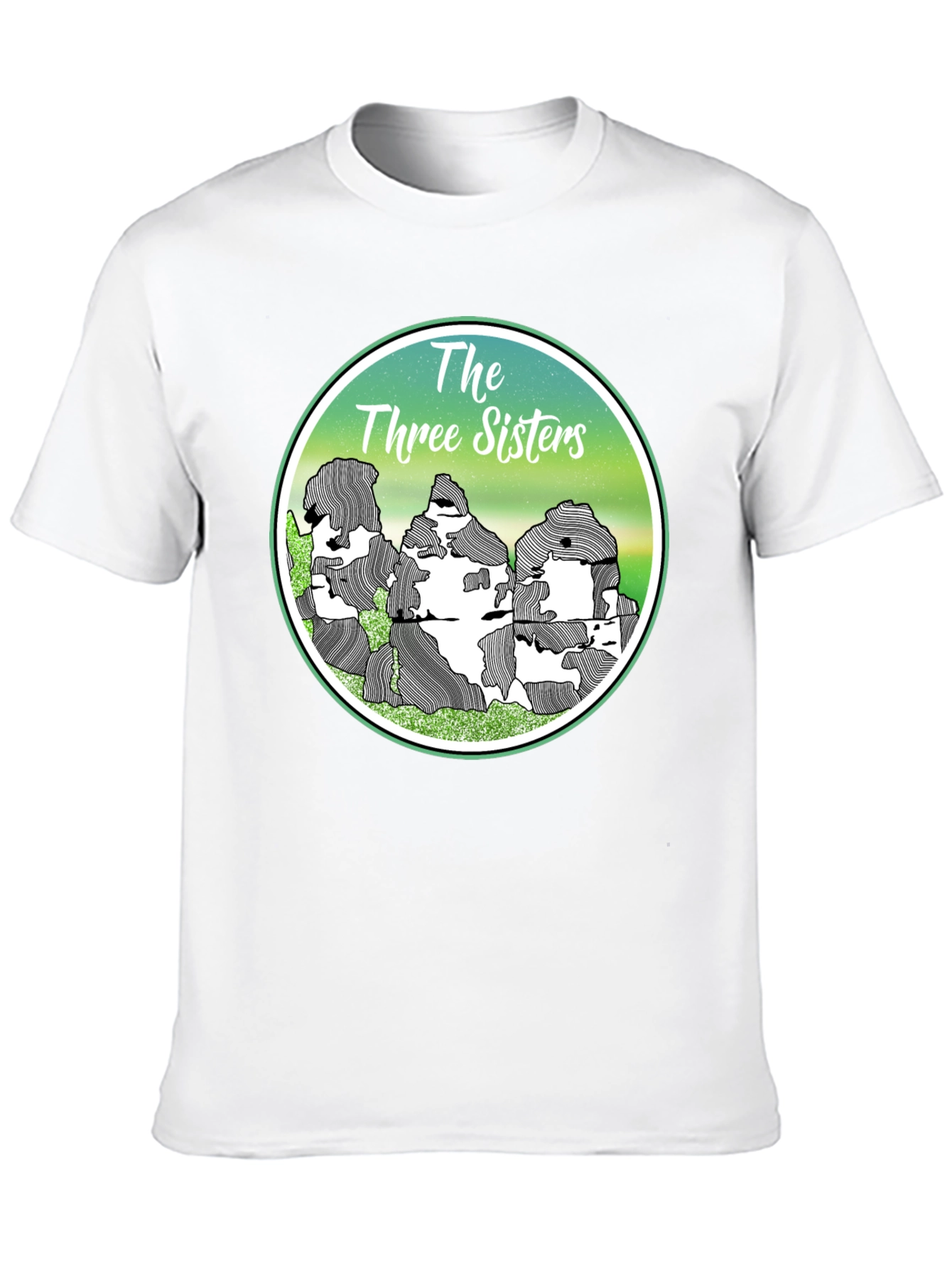 The Three Sisters Graphic T-Shirt - Nature Inspired Design