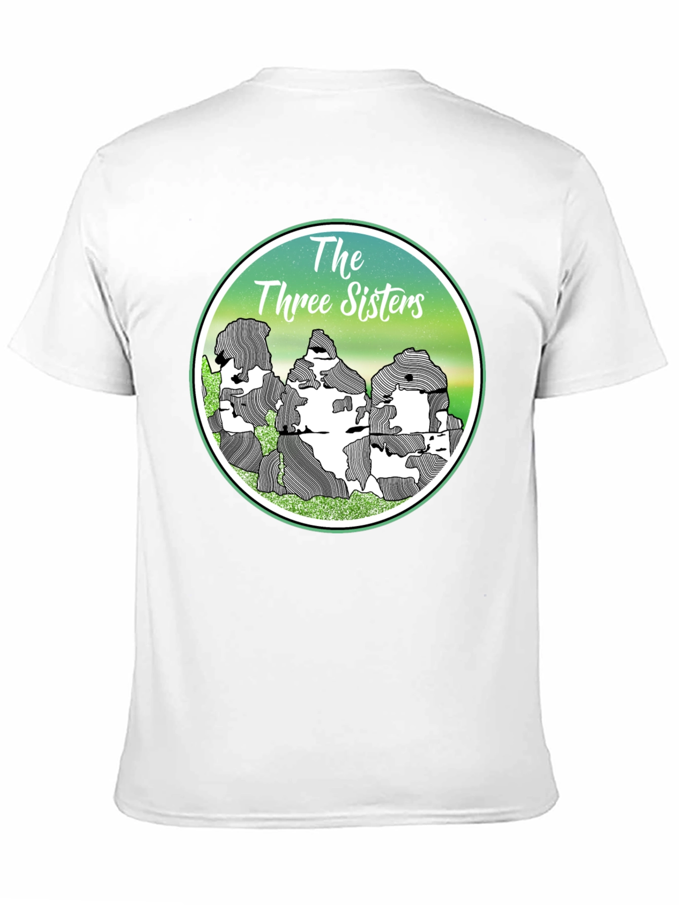 The Three Sisters Graphic T-Shirt - Nature Inspired Design