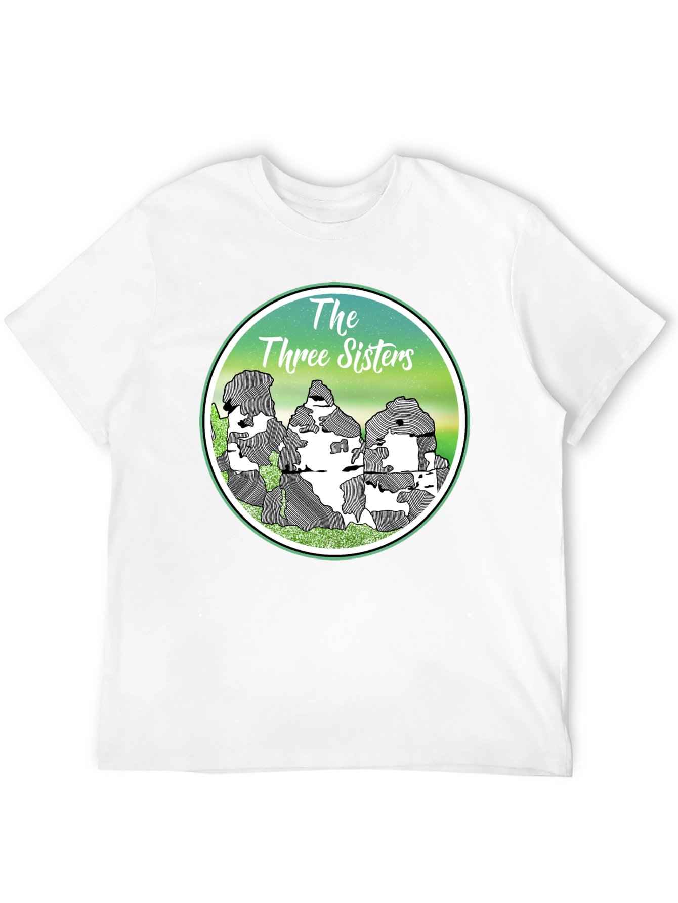 The Three Sisters Graphic T-Shirt - Nature Inspired Design
