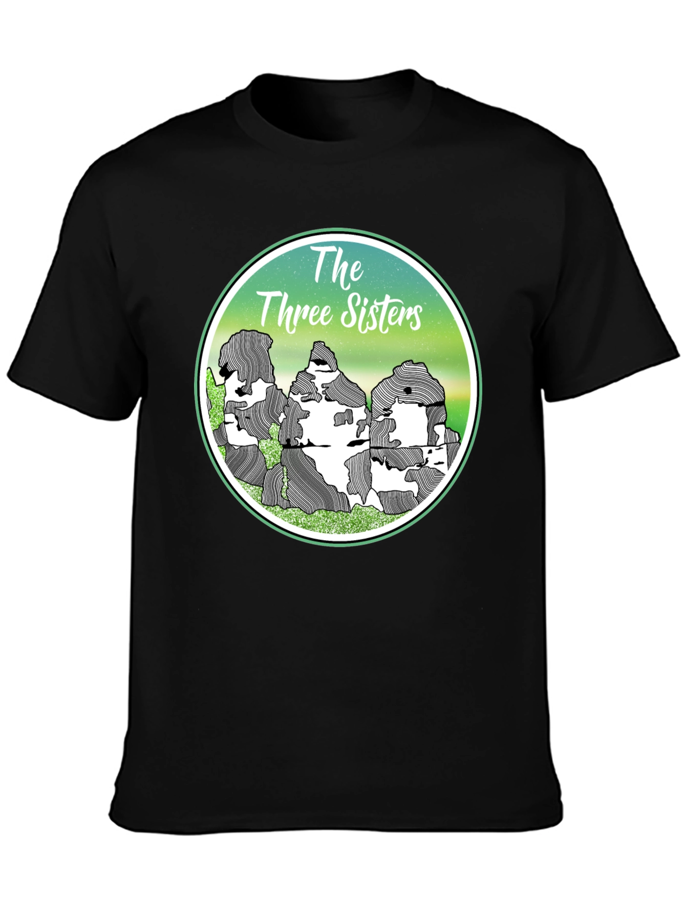 The Three Sisters Graphic T-Shirt - Nature Inspired Design