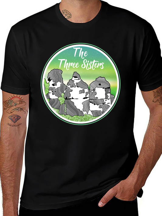 The Three Sisters Graphic T-Shirt - Nature Inspired Design