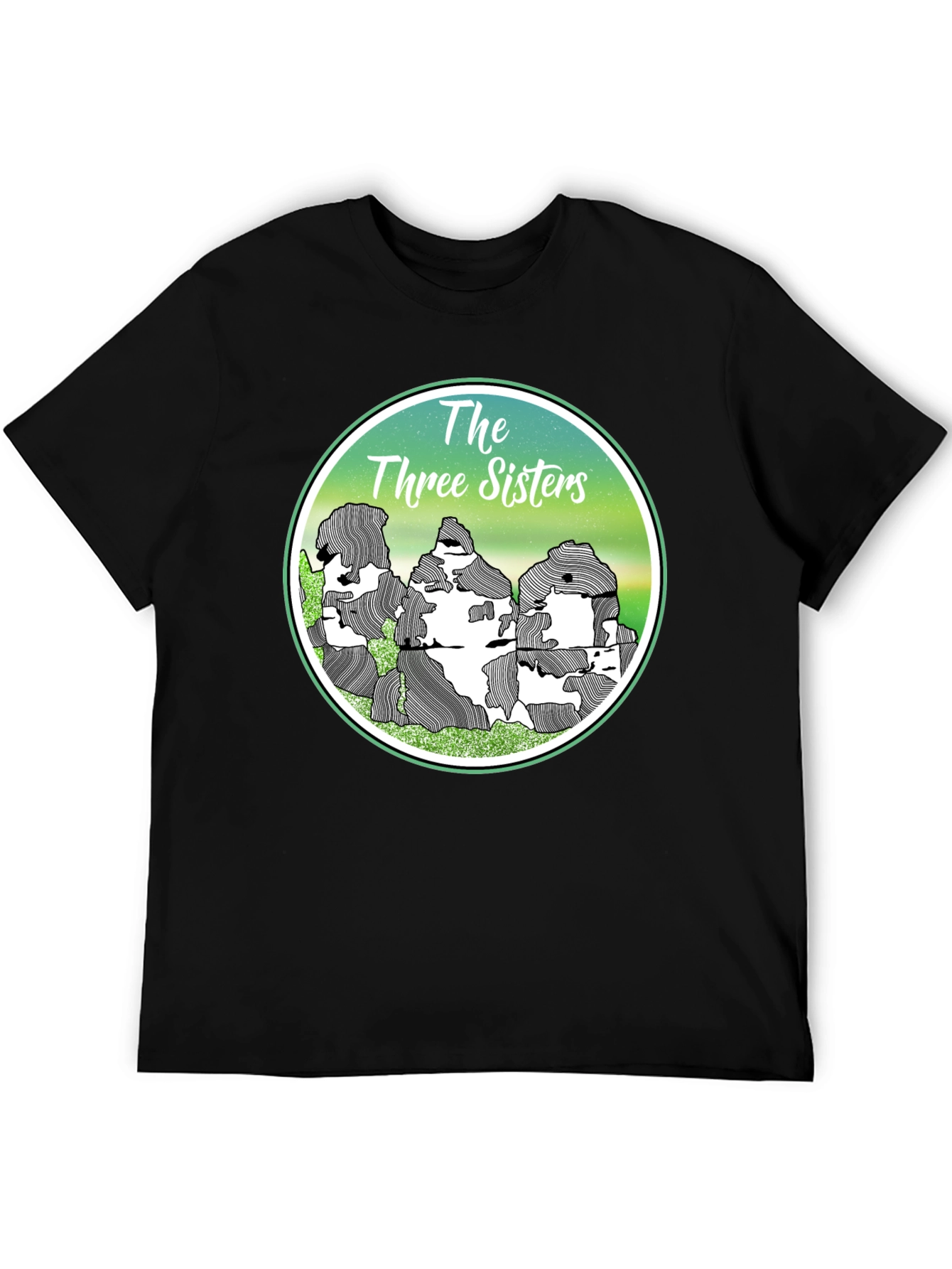 The Three Sisters Graphic T-Shirt - Nature Inspired Design