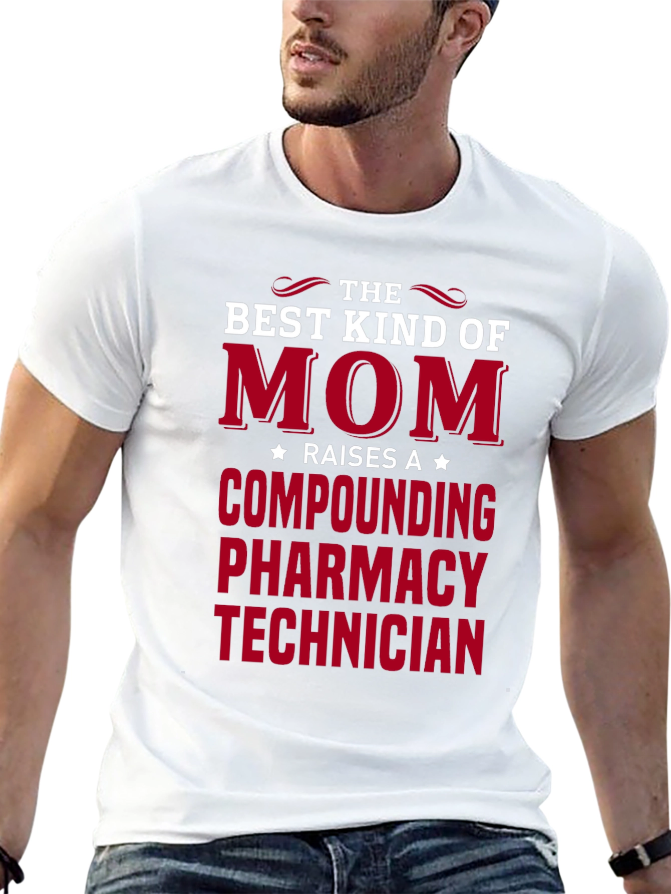 Best Kind of Mom Compounding Pharmacy Technician T-Shirt