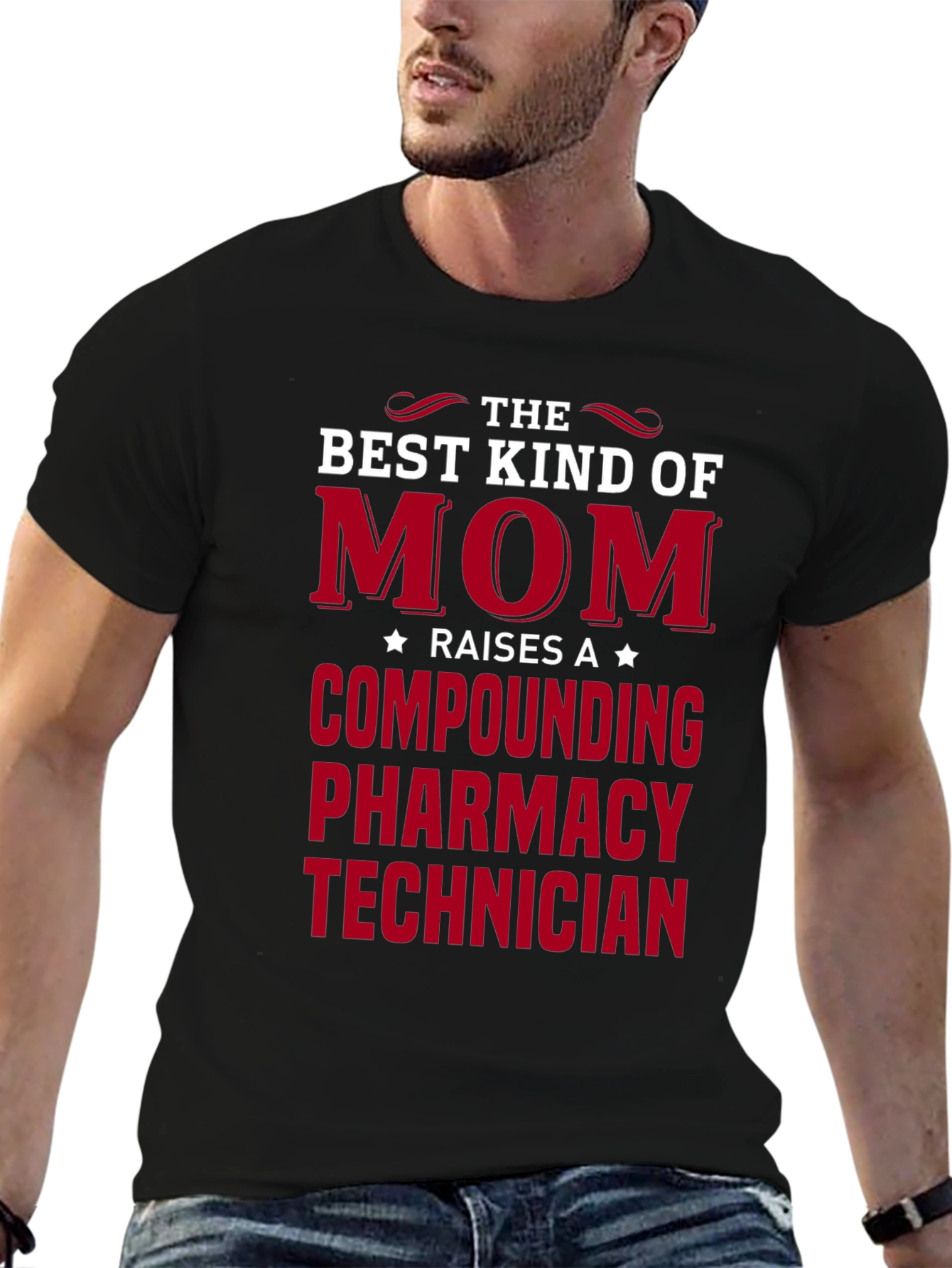 Best Kind of Mom Compounding Pharmacy Technician T-Shirt