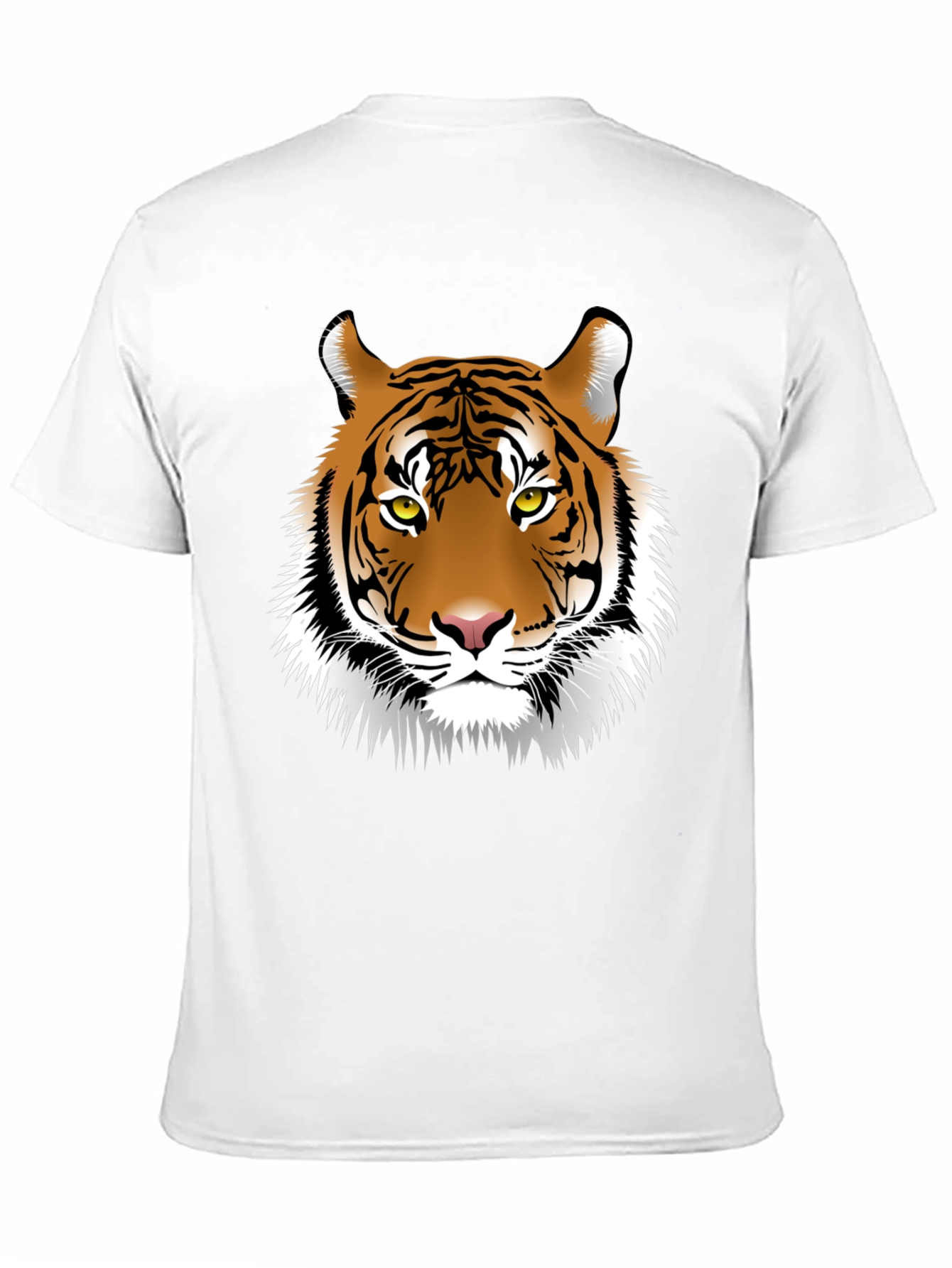 Black Tiger Graphic Tee - Fierce Animal Print Shirt