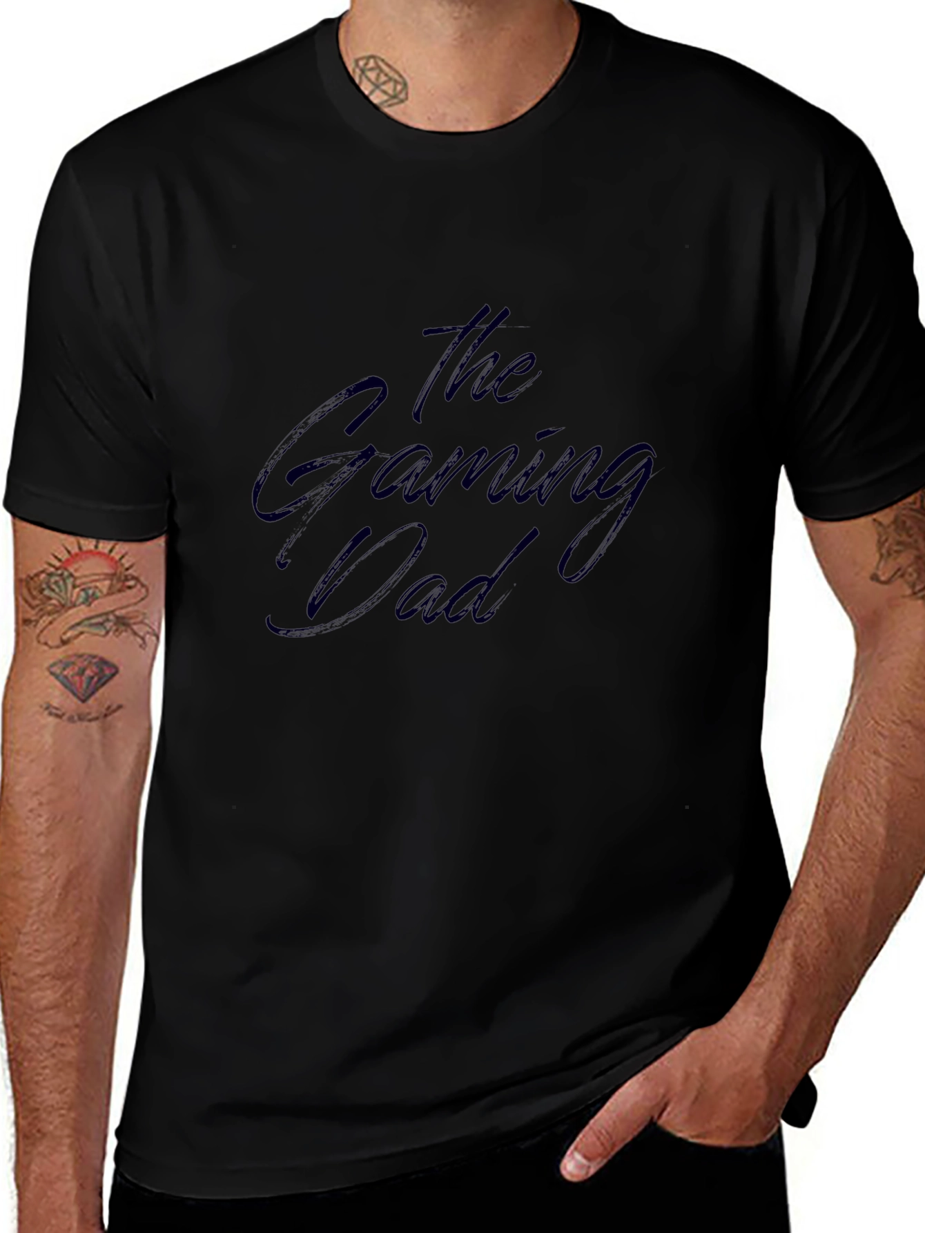 The Gaming Dad Black T-Shirt