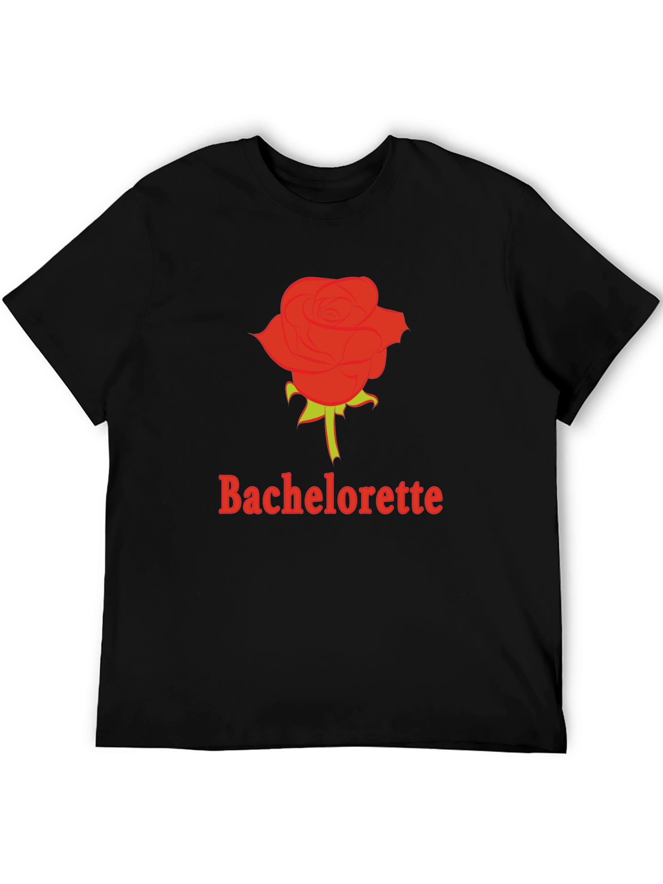 Bachelorette Rose Graphic T-Shirt - Party Ready!