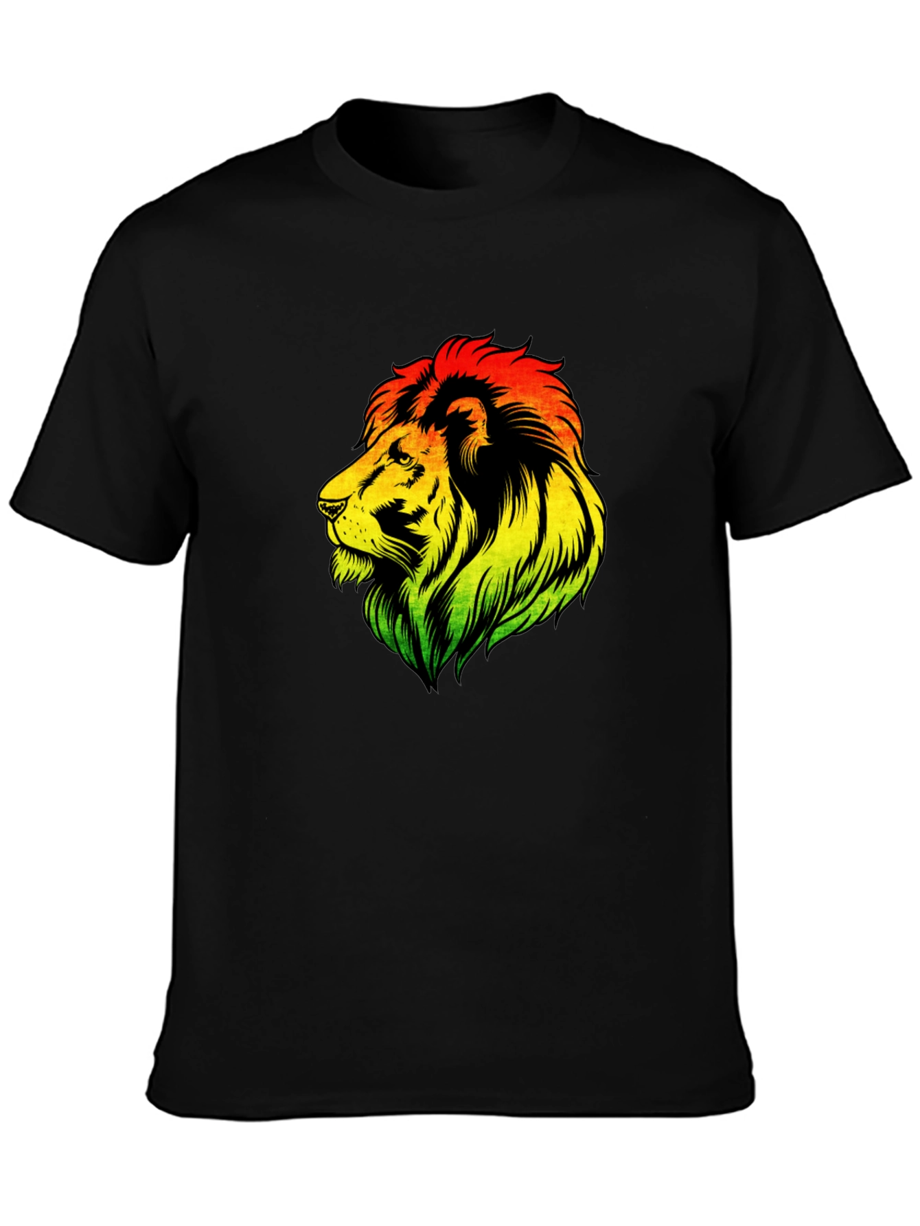 Rasta Lion T-Shirt - Reggae Vibes