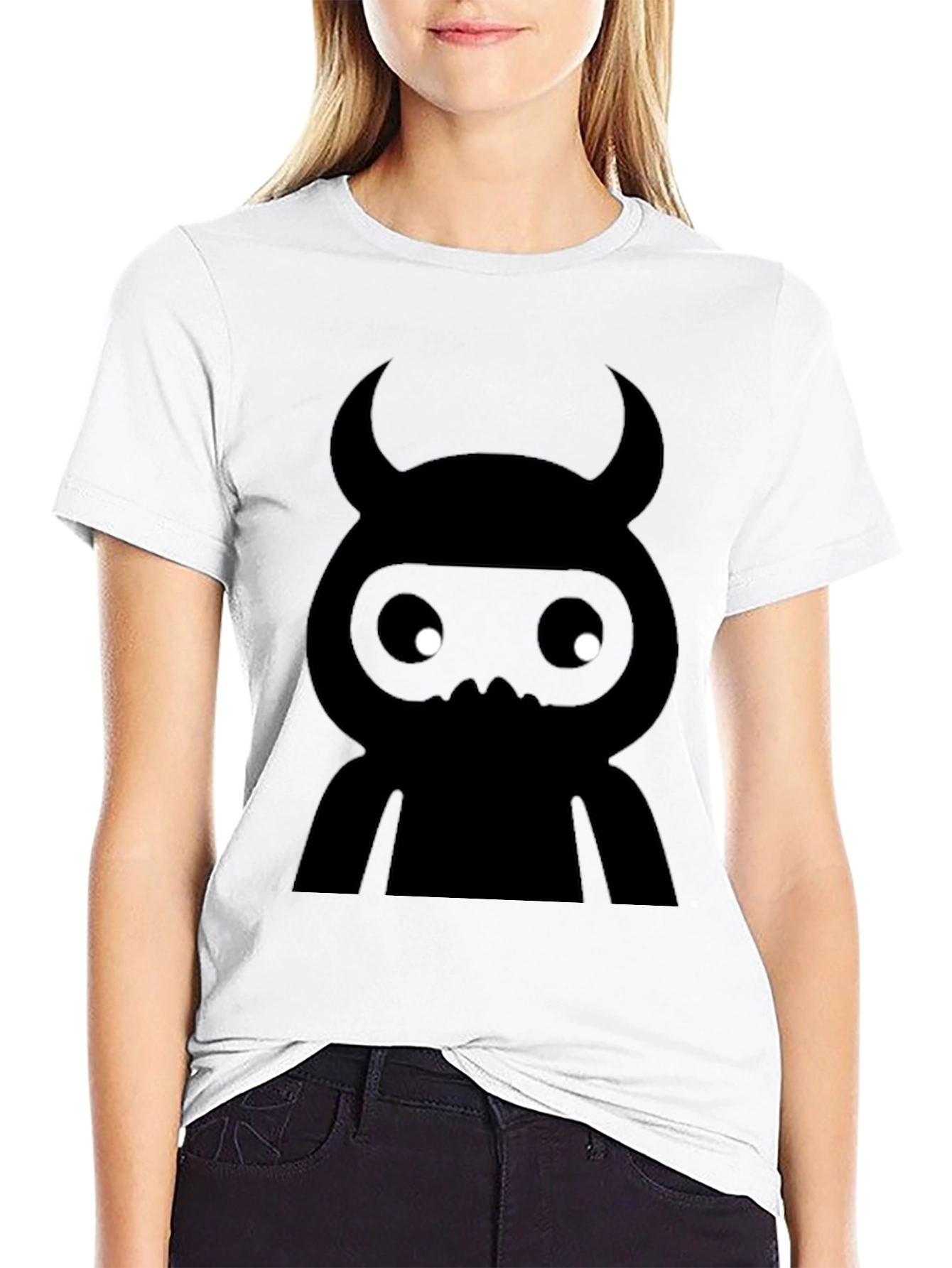 Black Devil Graphic Tee - Mens Casual Shirt