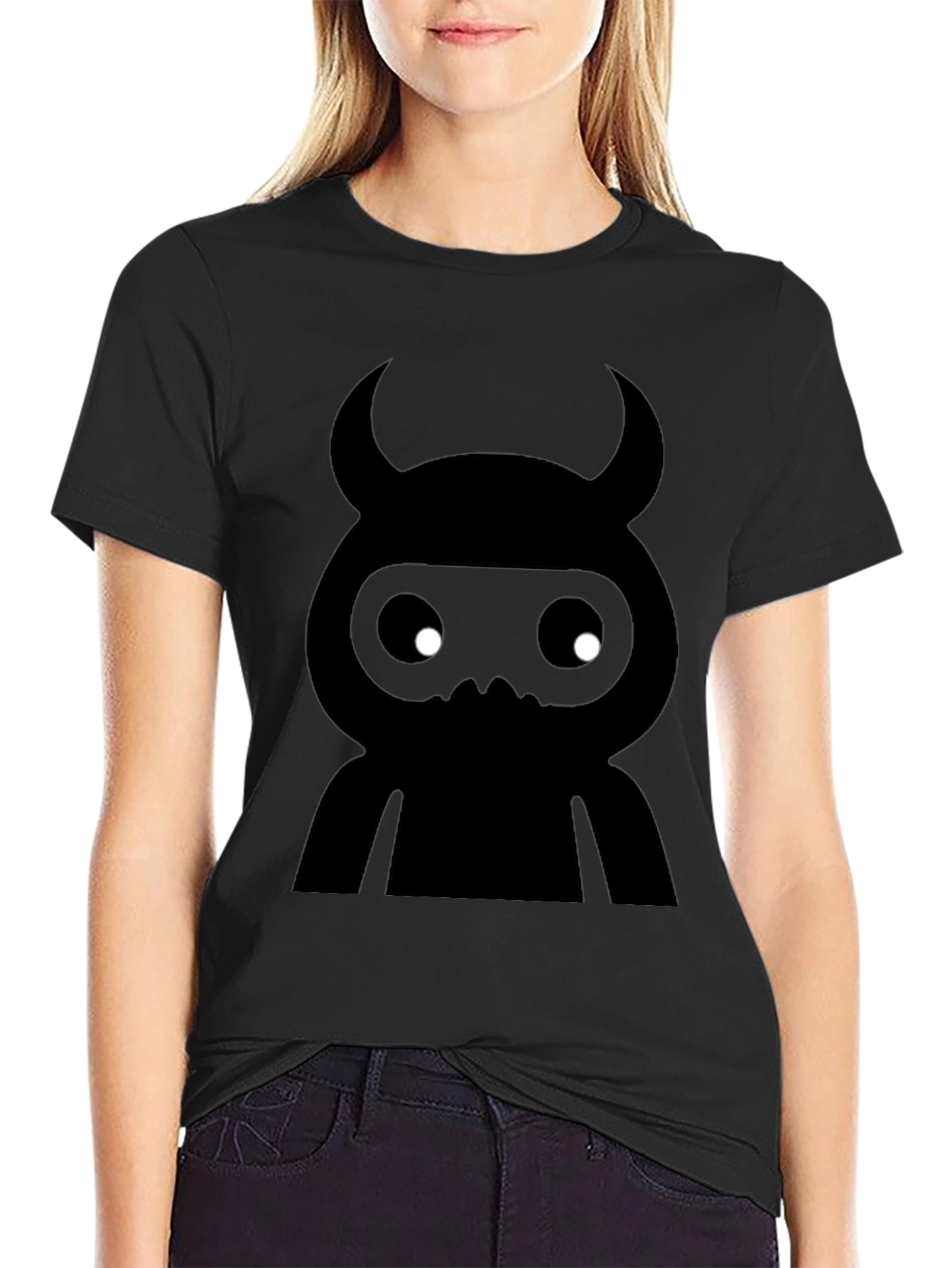 Black Devil Graphic Tee - Mens Casual Shirt