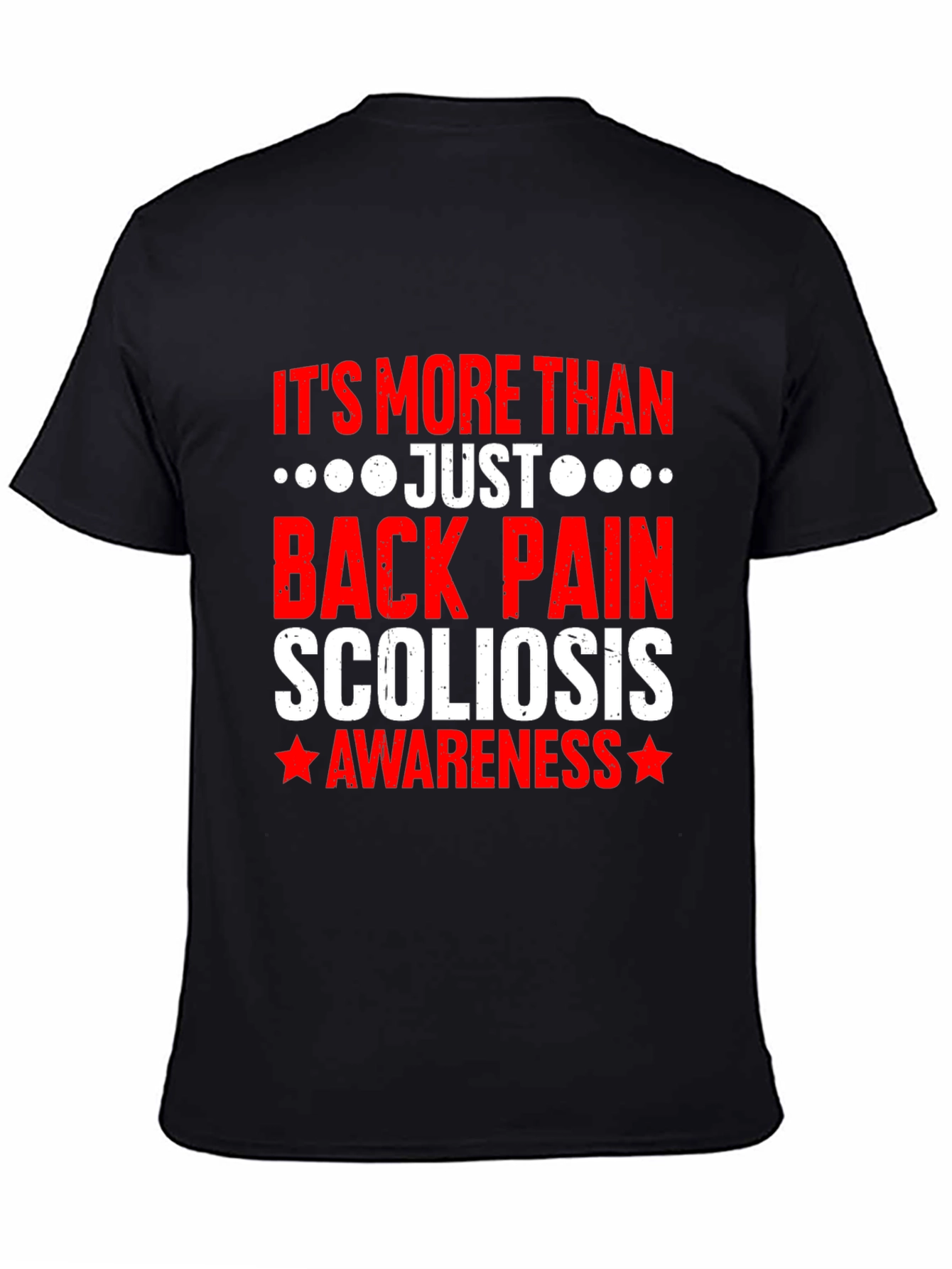 Scoliosis Awareness T-Shirt - More Than Back Pain
