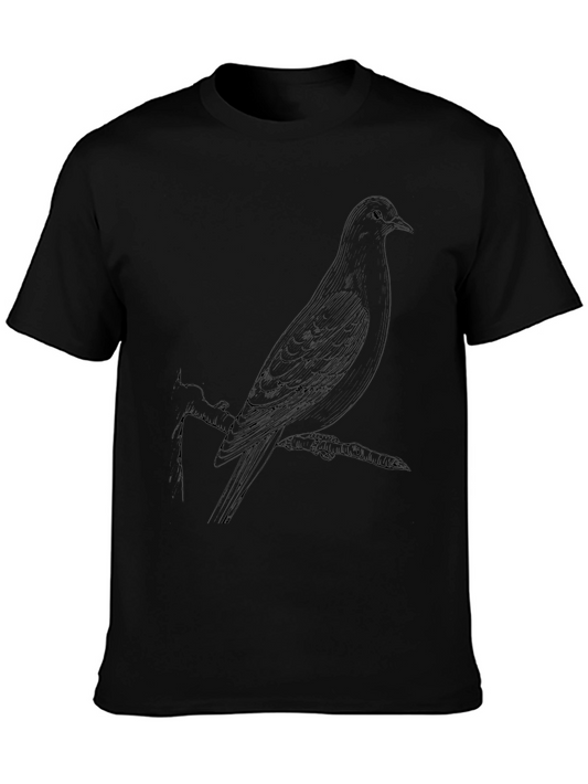 Bird Graphic Tee - Classic Black T-Shirt