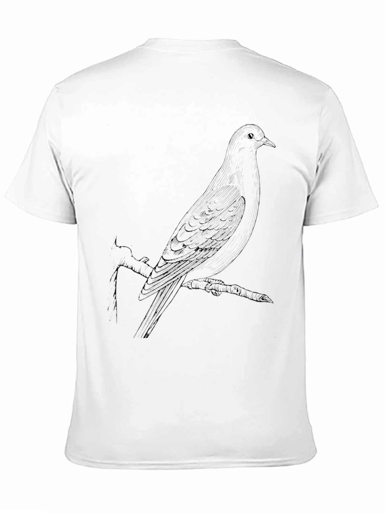 Bird Graphic Tee - Classic Black T-Shirt