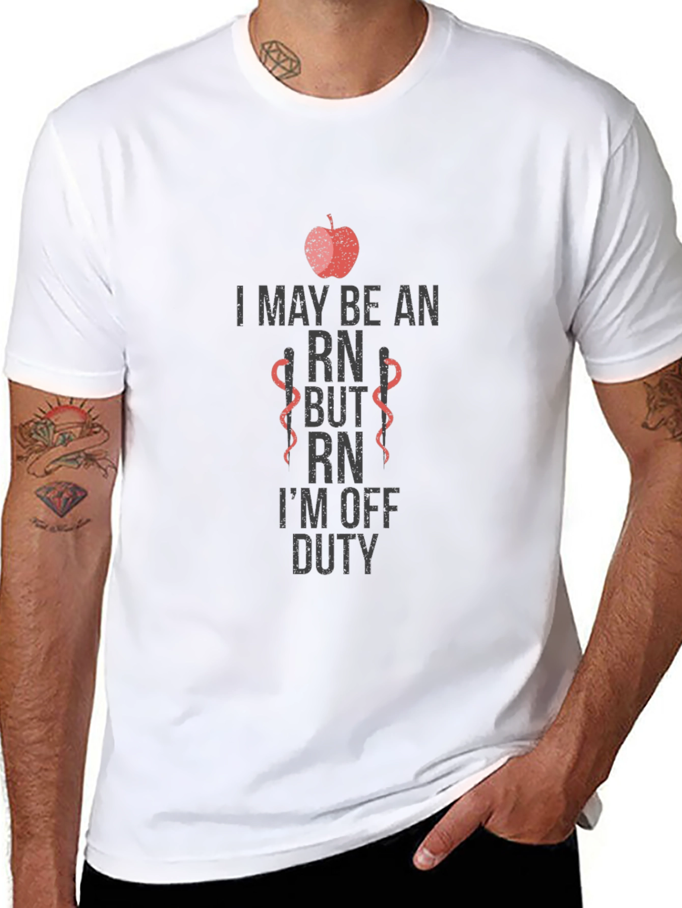 RN Off Duty T-Shirt - Nurse Apparel