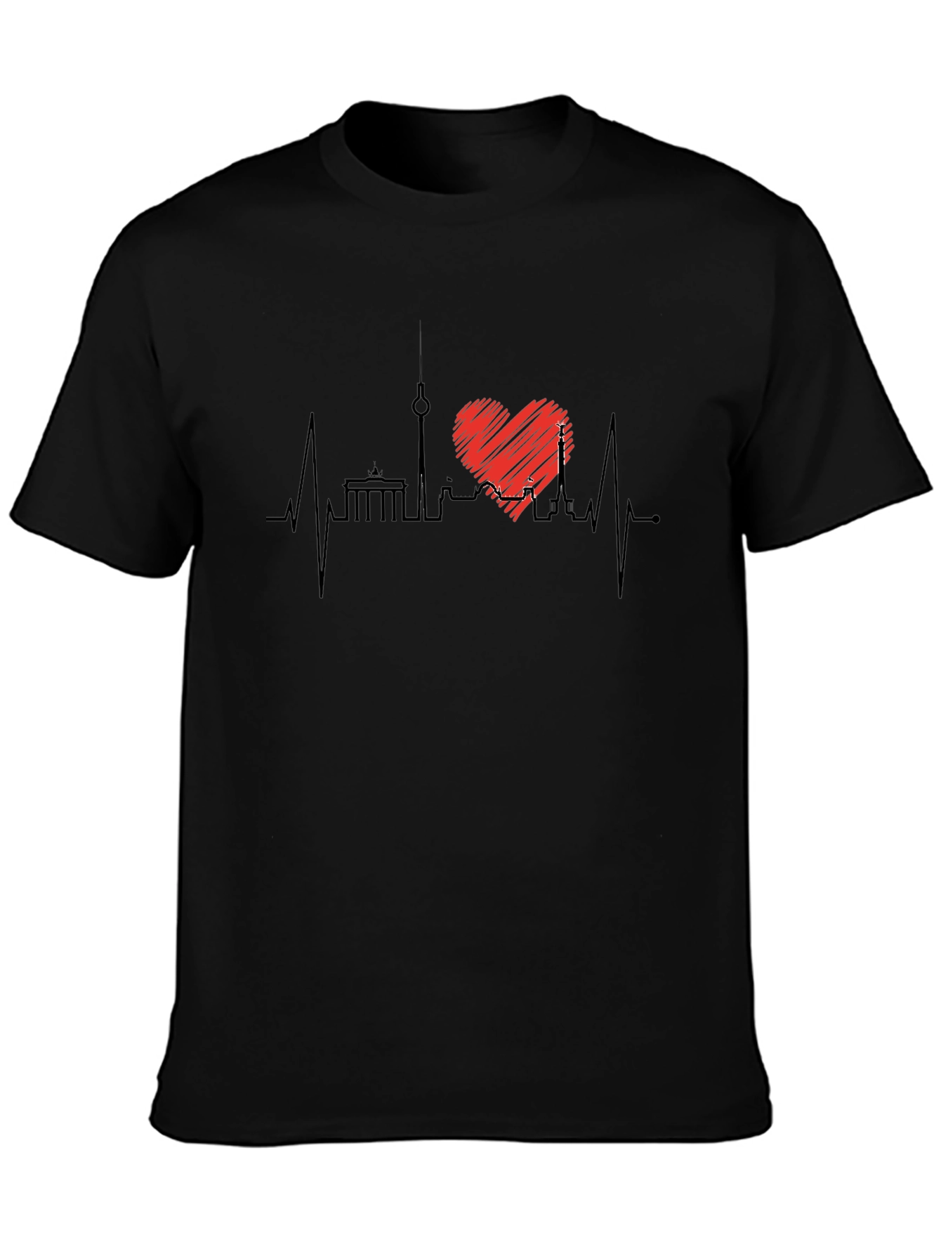 Berlin Heartbeat T-Shirt - City Love Tee