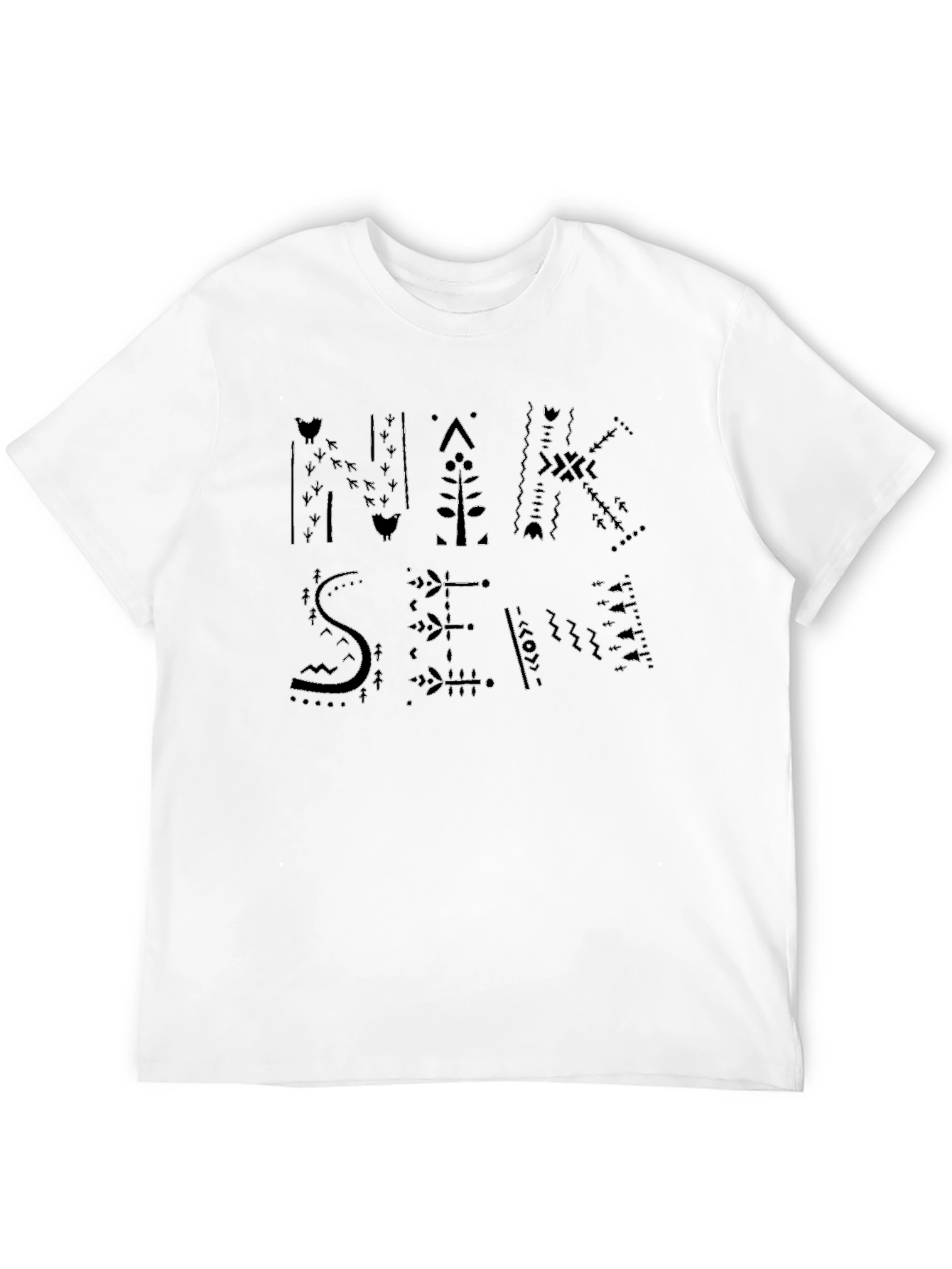 Tribal Print Graphic Tee
