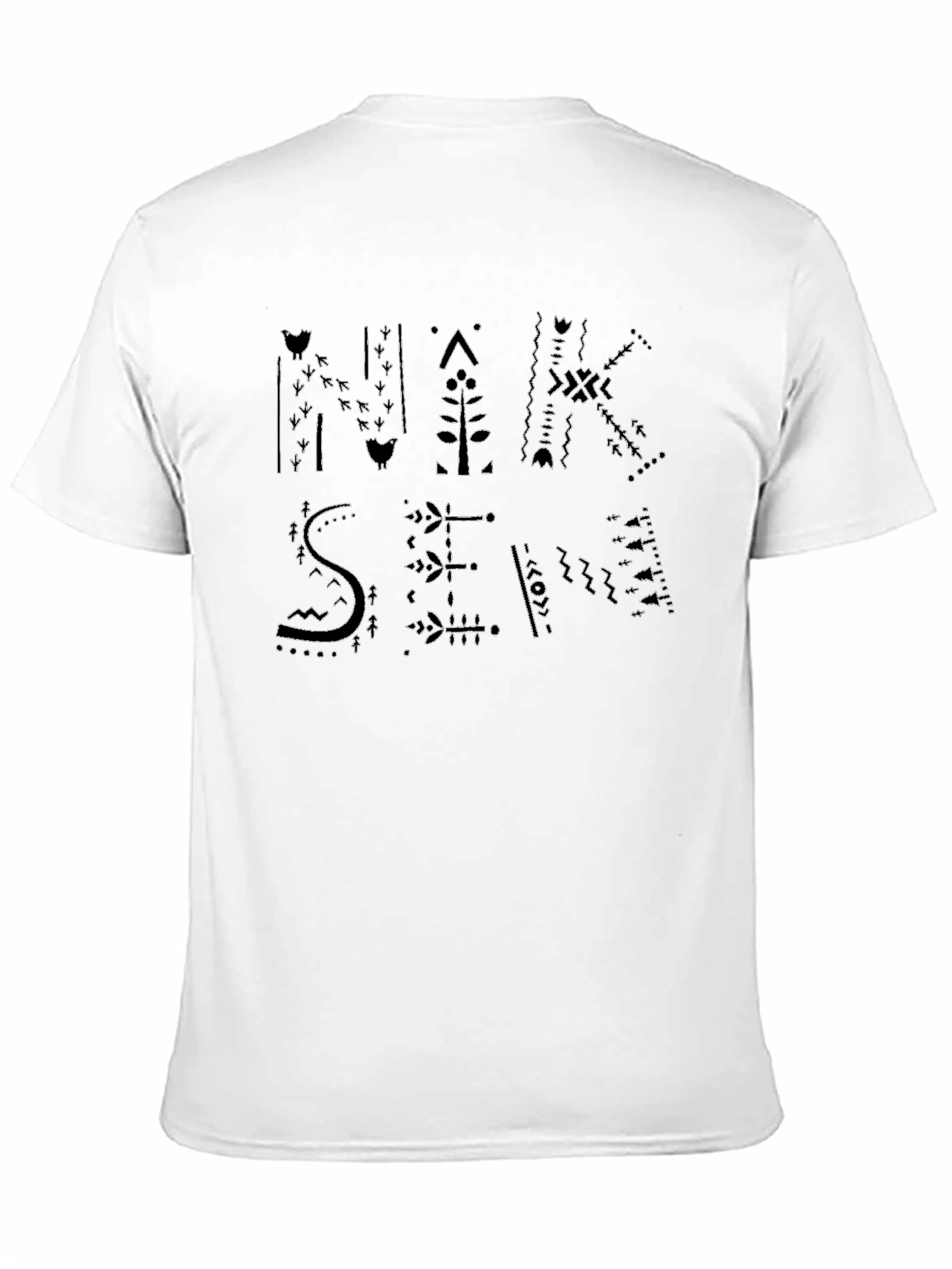 Tribal Print Graphic Tee