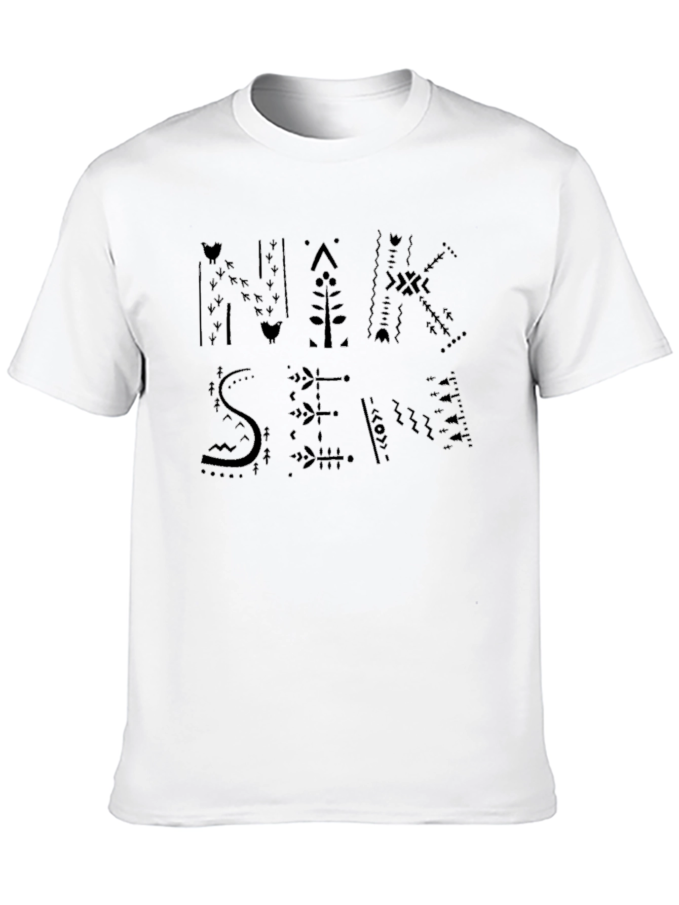 Tribal Print Graphic Tee