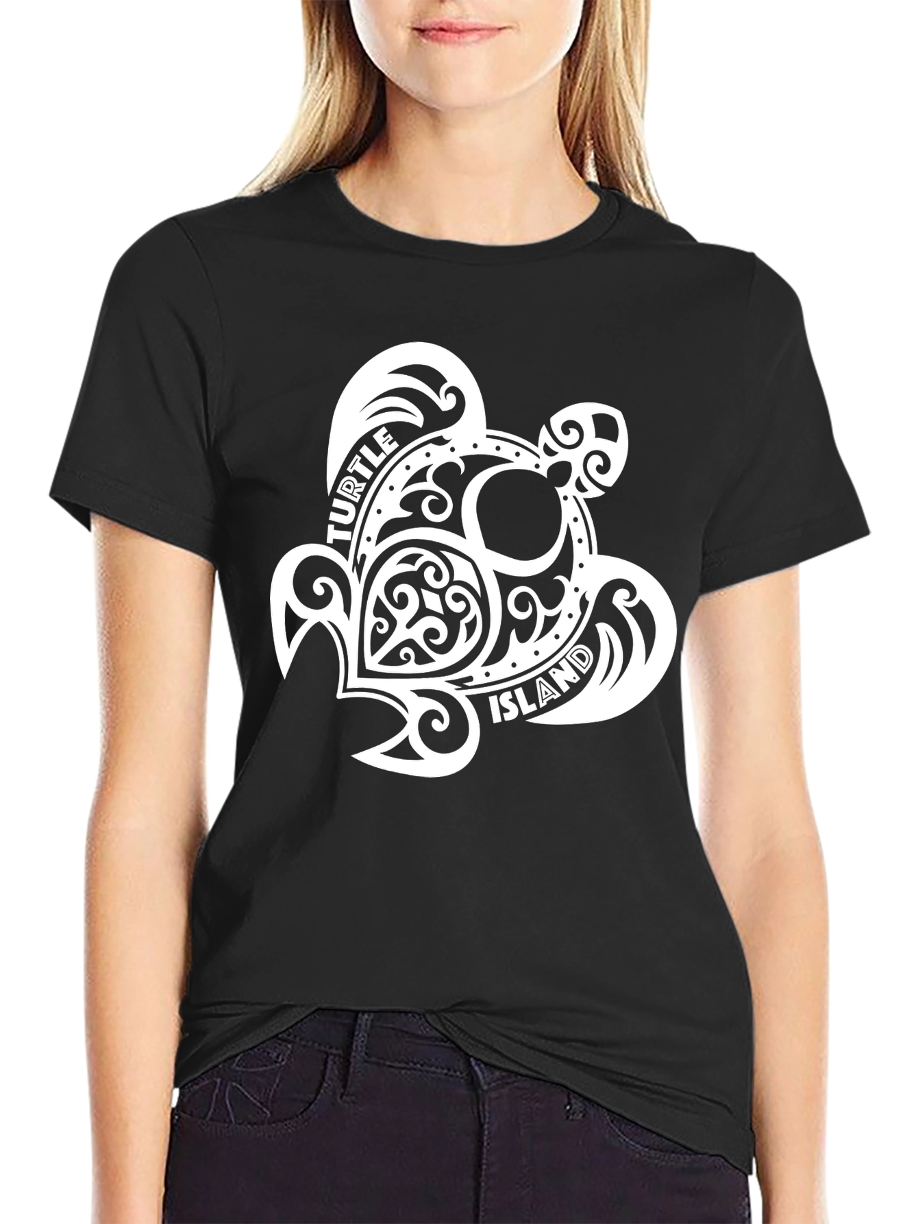 Turtle Island Tribal Design T-Shirt
