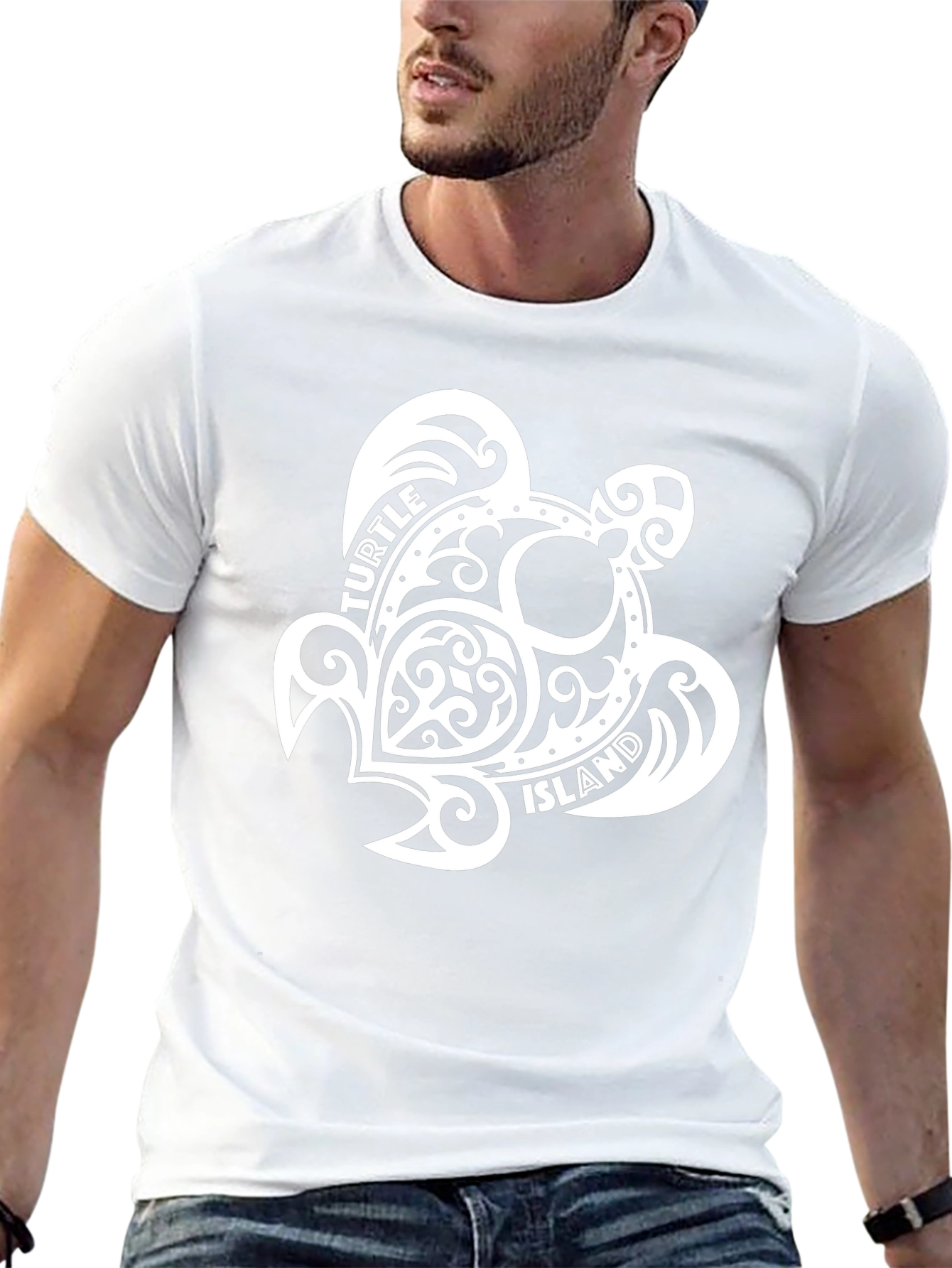 Turtle Island Tribal Design T-Shirt