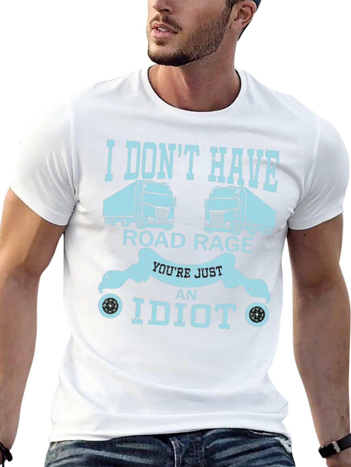 Road Rage T-Shirt: Funny Trucker Tee