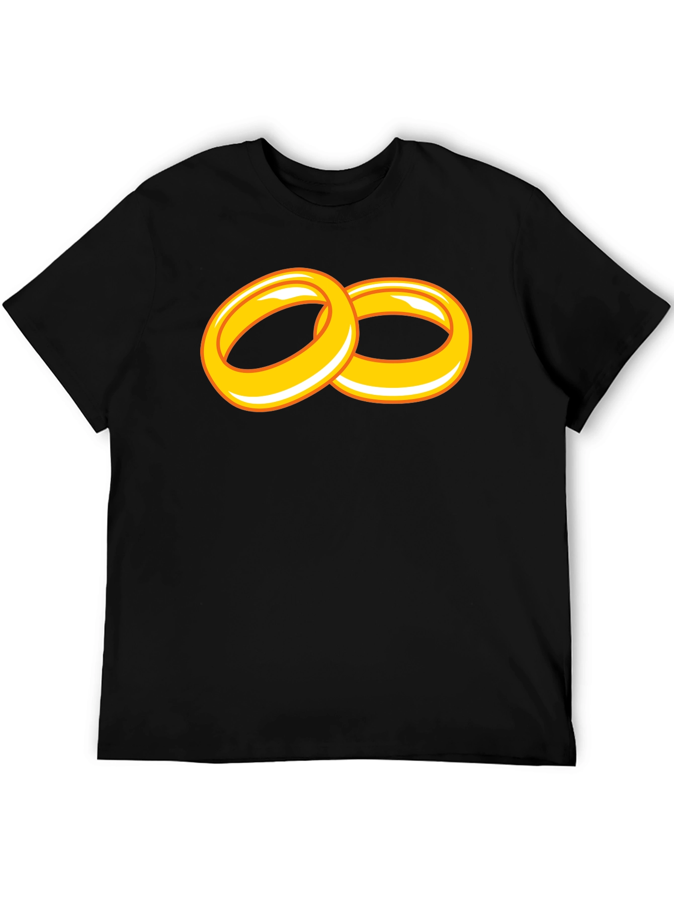 Sonic Rings Black T-Shirt