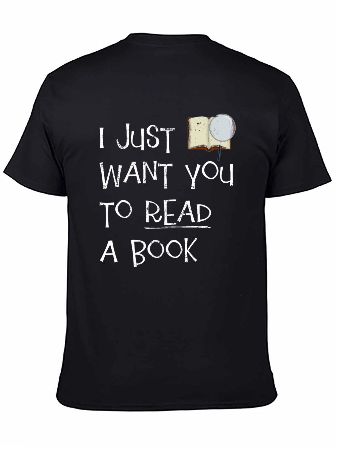 Read a Book Graphic T-Shirt