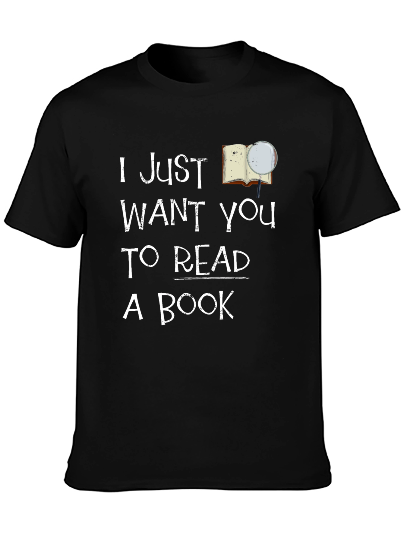 Read a Book Graphic T-Shirt