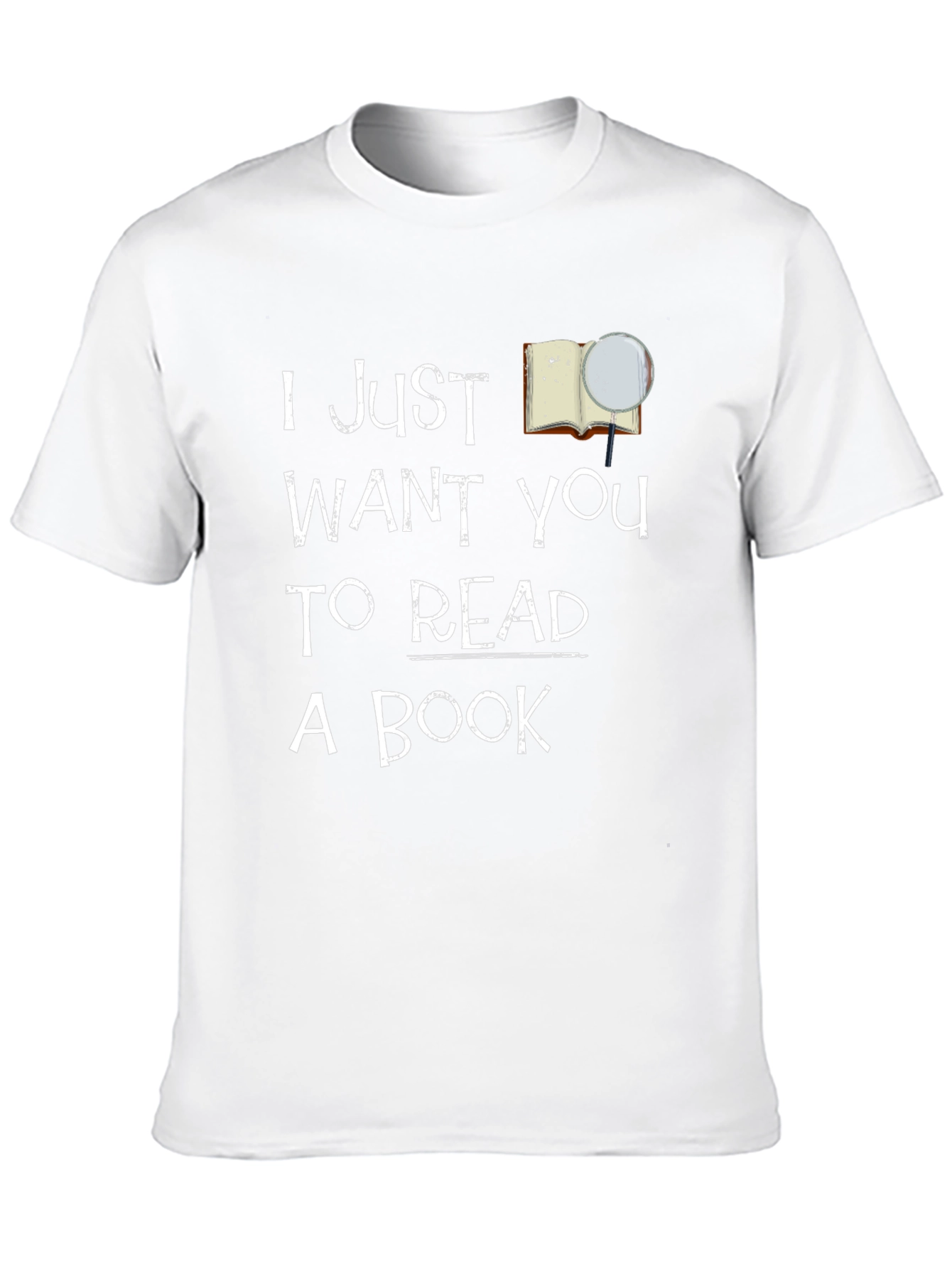 Read a Book Graphic T-Shirt