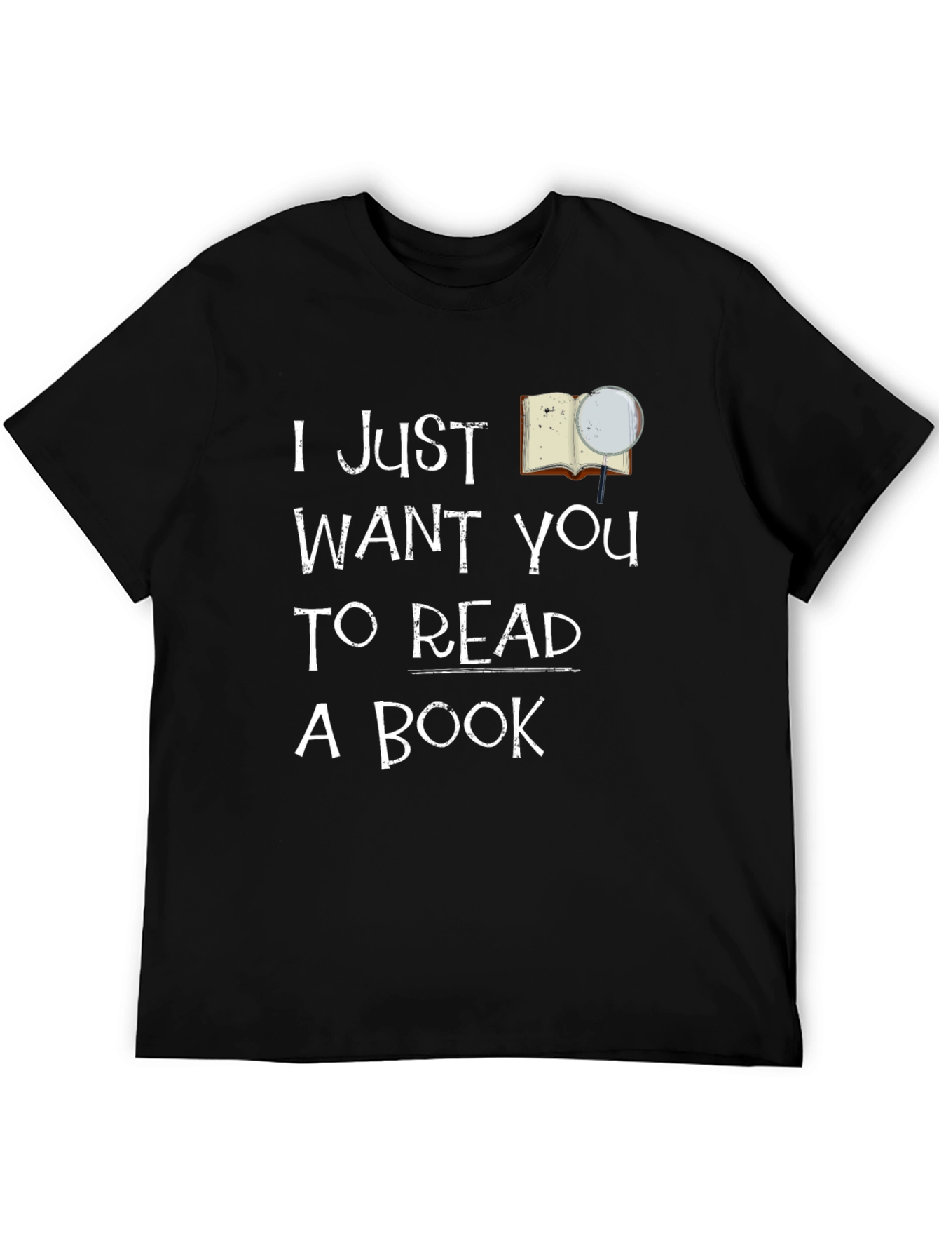 Read a Book Graphic T-Shirt