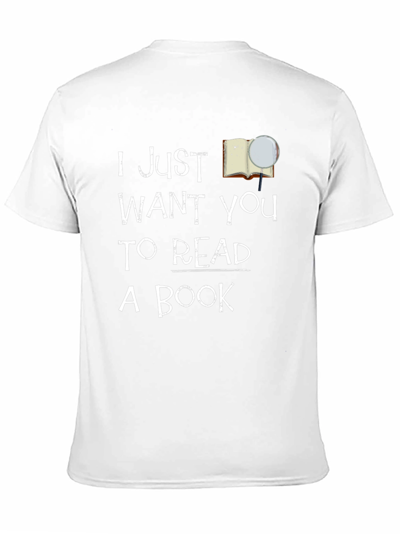 Read a Book Graphic T-Shirt