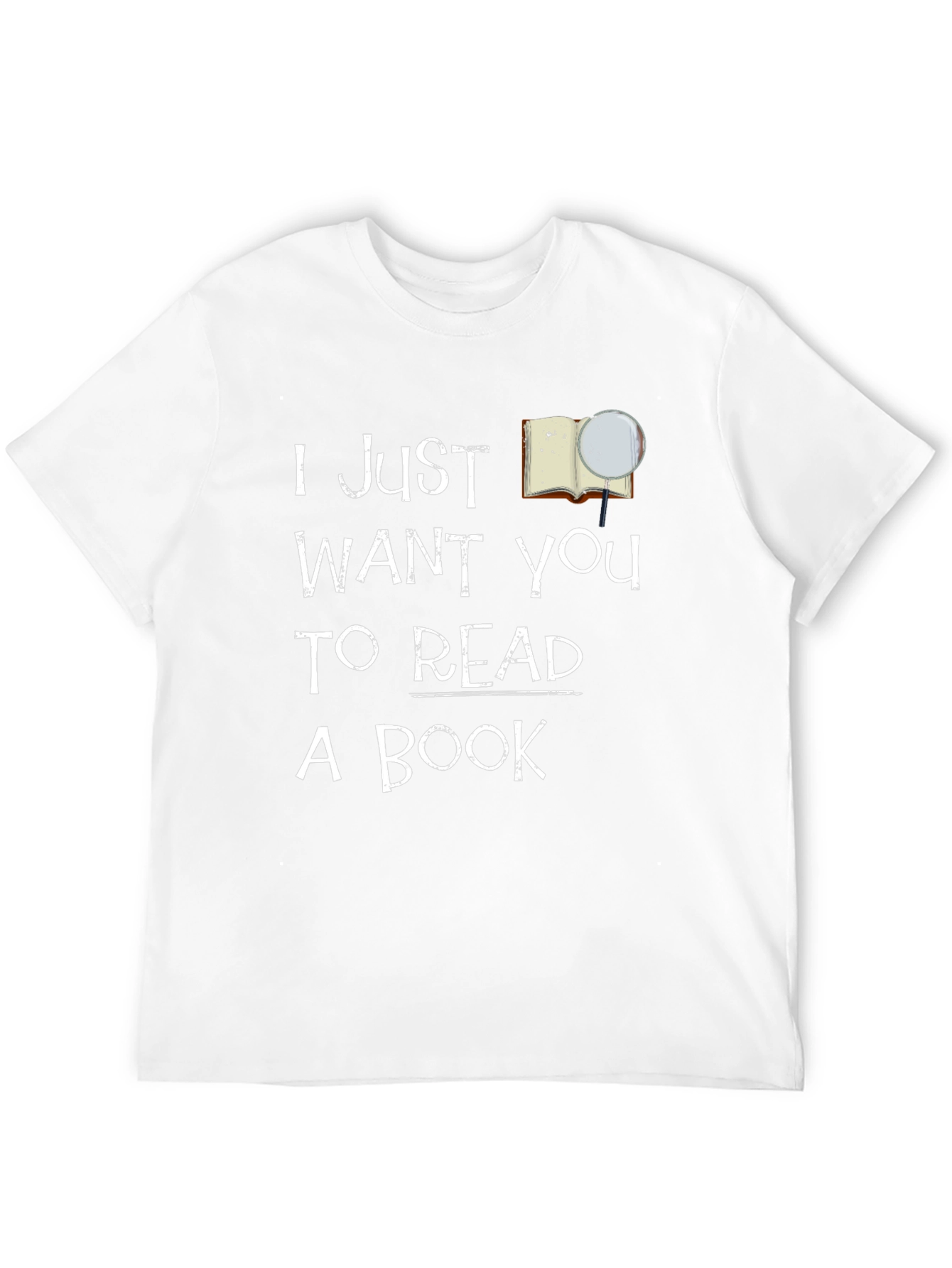 Read a Book Graphic T-Shirt