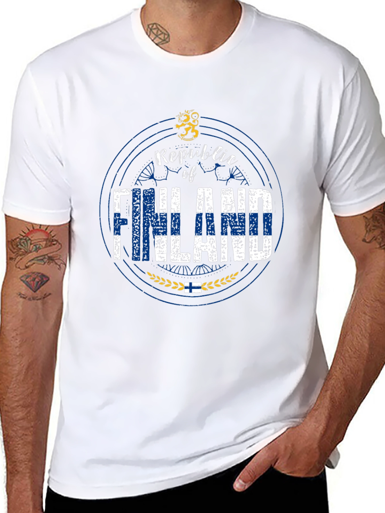 Republic of Finland Graphic T-Shirt