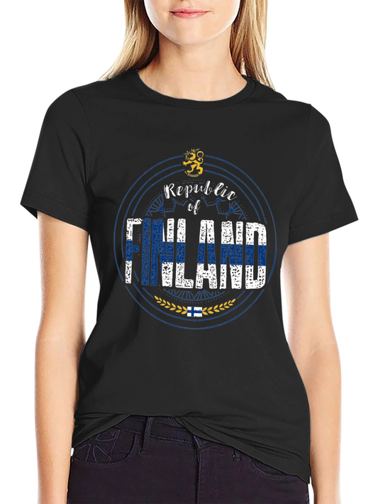 Republic of Finland Graphic T-Shirt