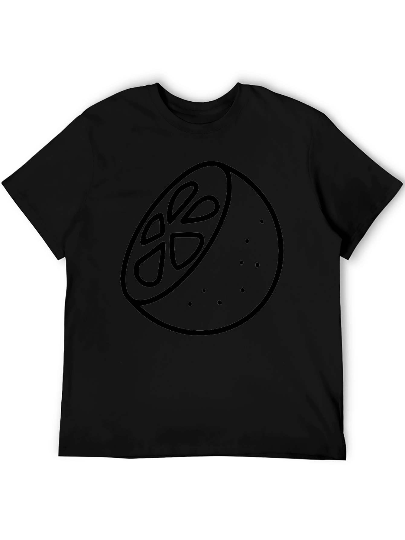 Citrus Graphic Tee - Black Unisex T-Shirt