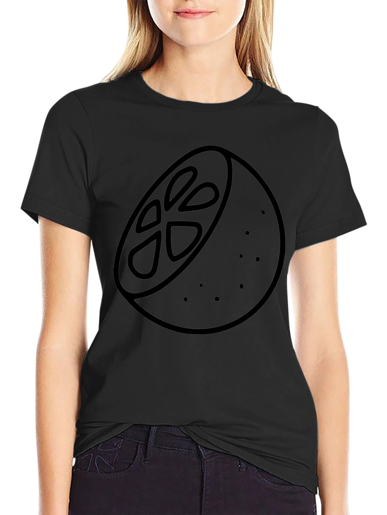 Citrus Graphic Tee - Black Unisex T-Shirt