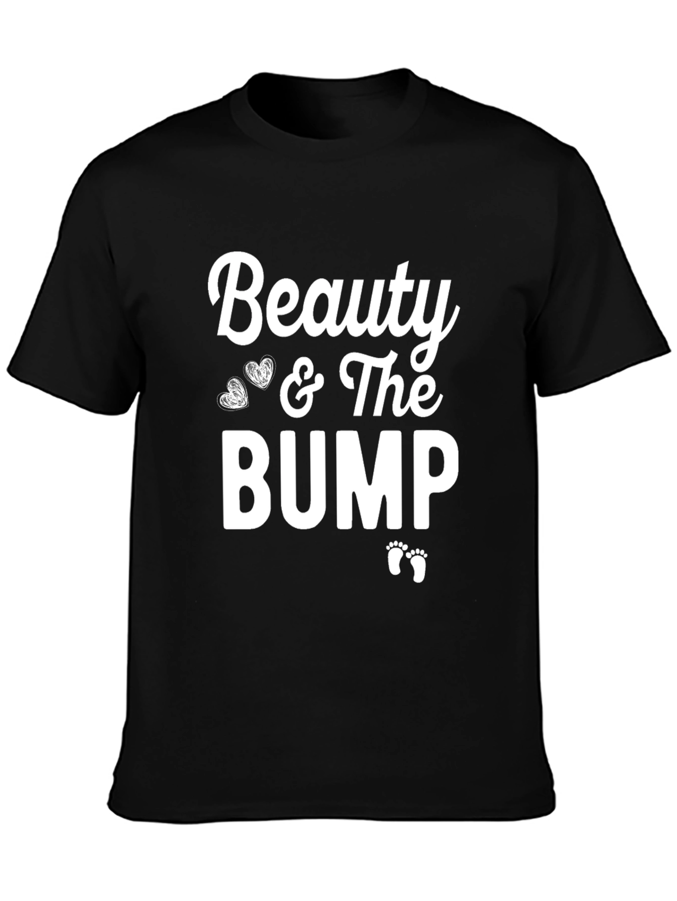 Beauty & The Bump Pregnancy T-Shirt