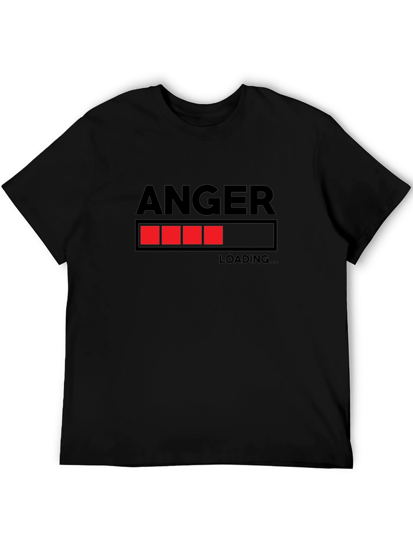 Anger Loading T-Shirt - Funny Graphic Tee